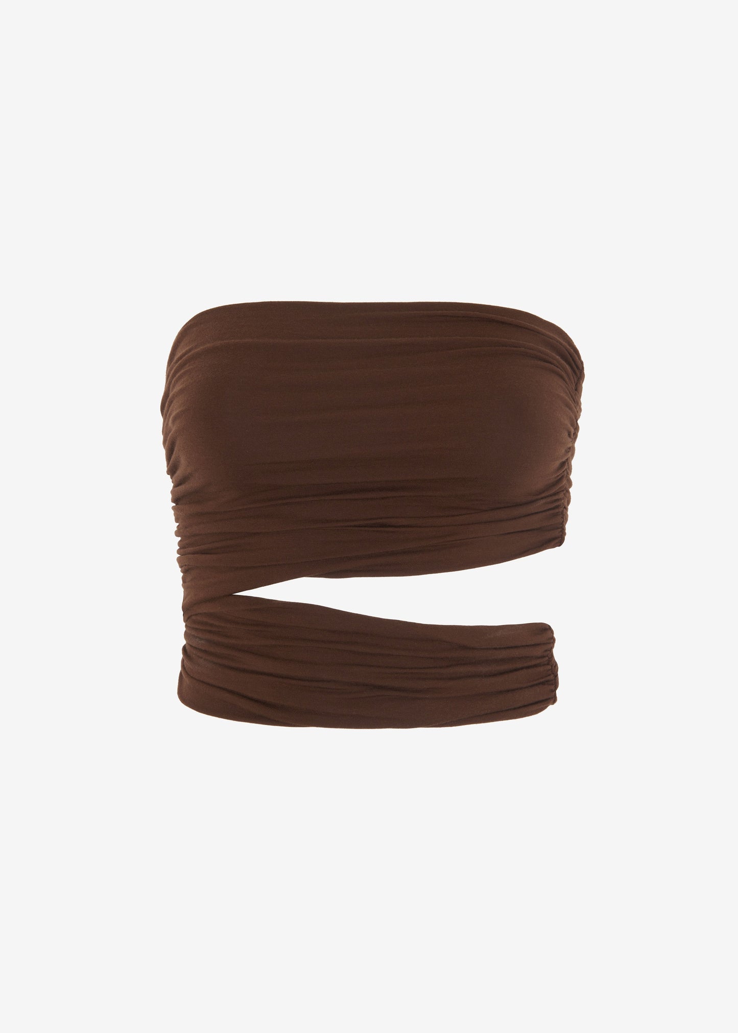 Elena Tube Top - Brown