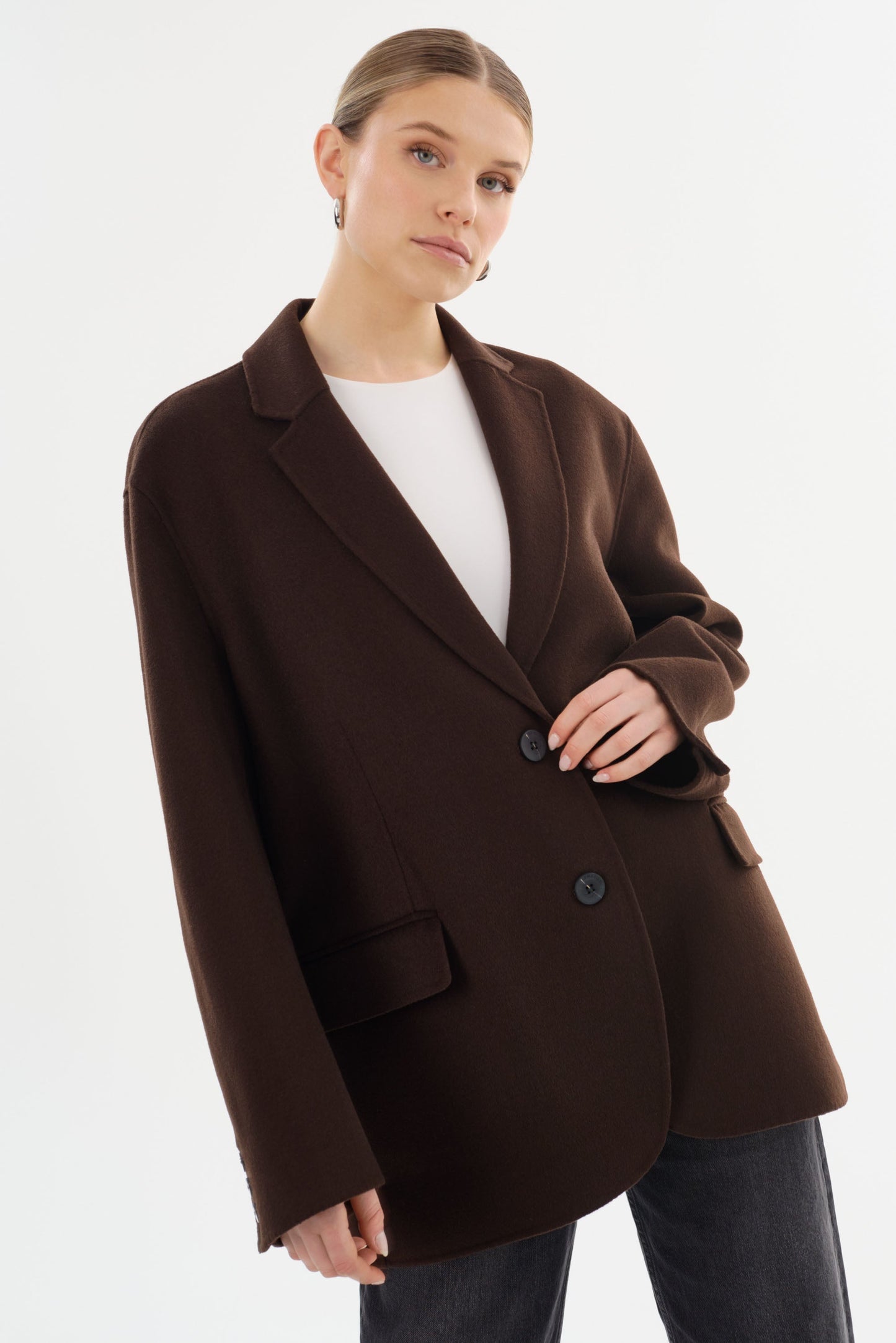 ENNIS | Oversized Wool Blazer