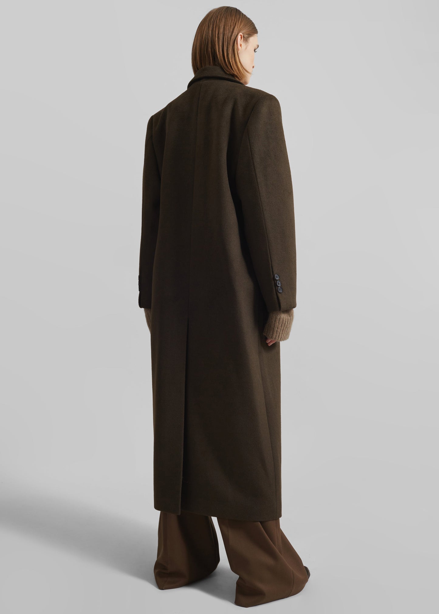 Eslov Coat - Khaki Brown