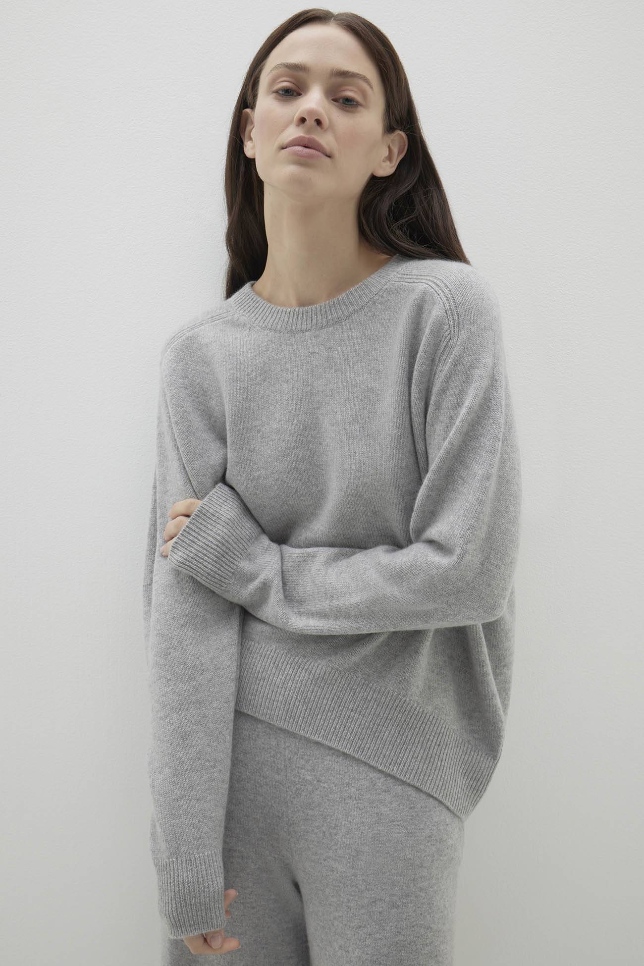 TAMMY CASHMERE CREWNECK SWEATER