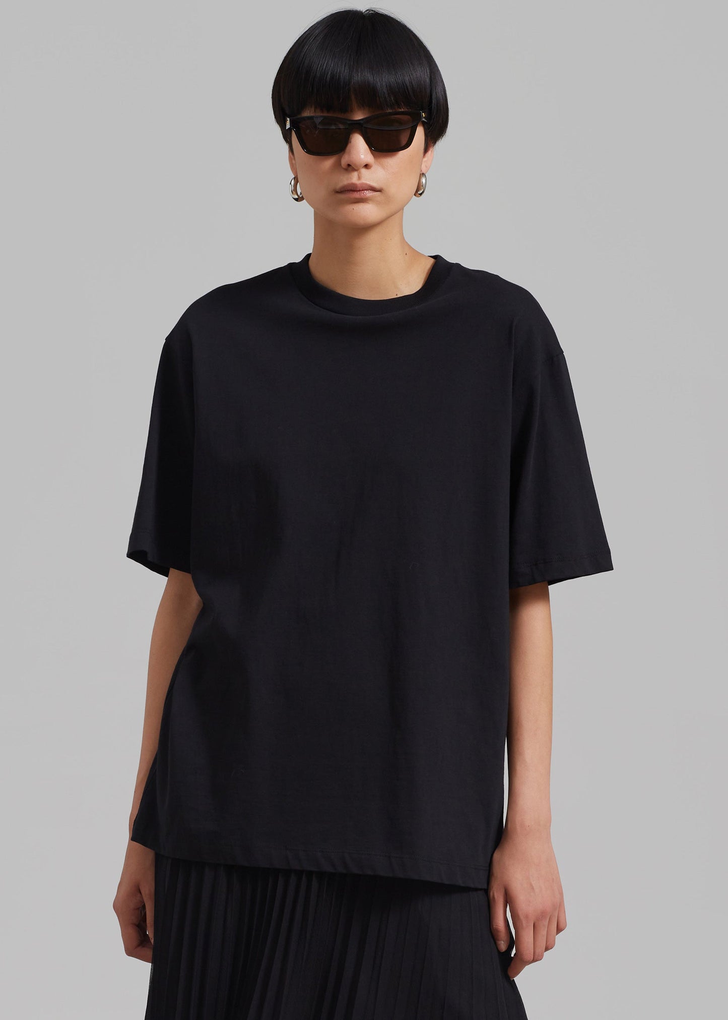 Faro Boxy Tee - Black