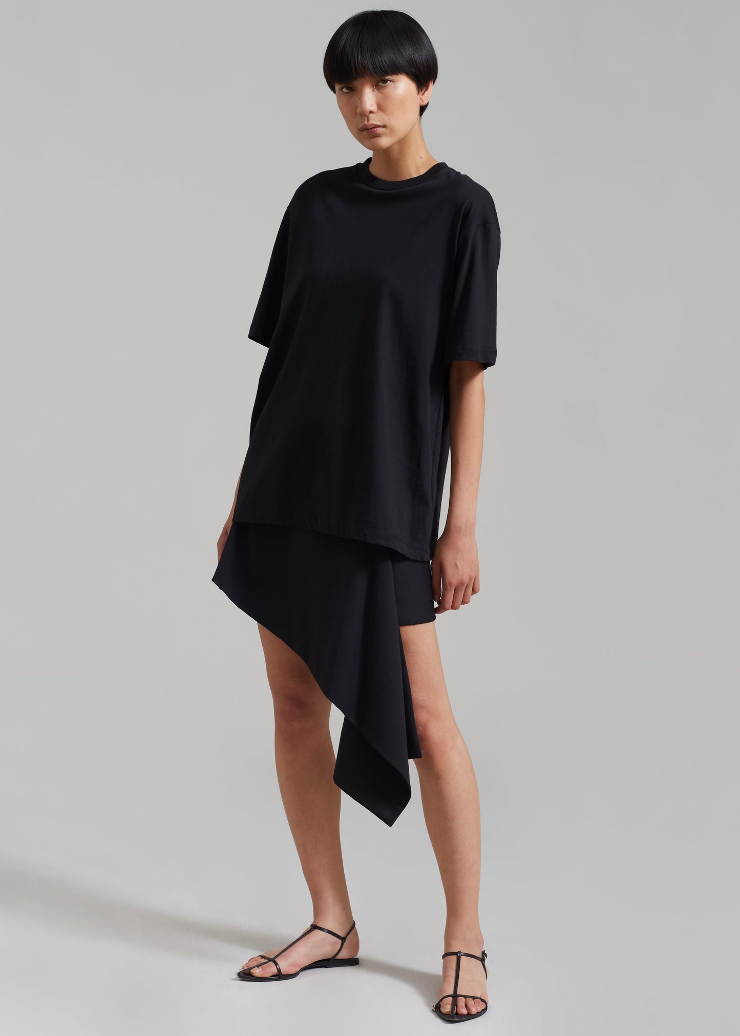 Faro Boxy Tee - Black