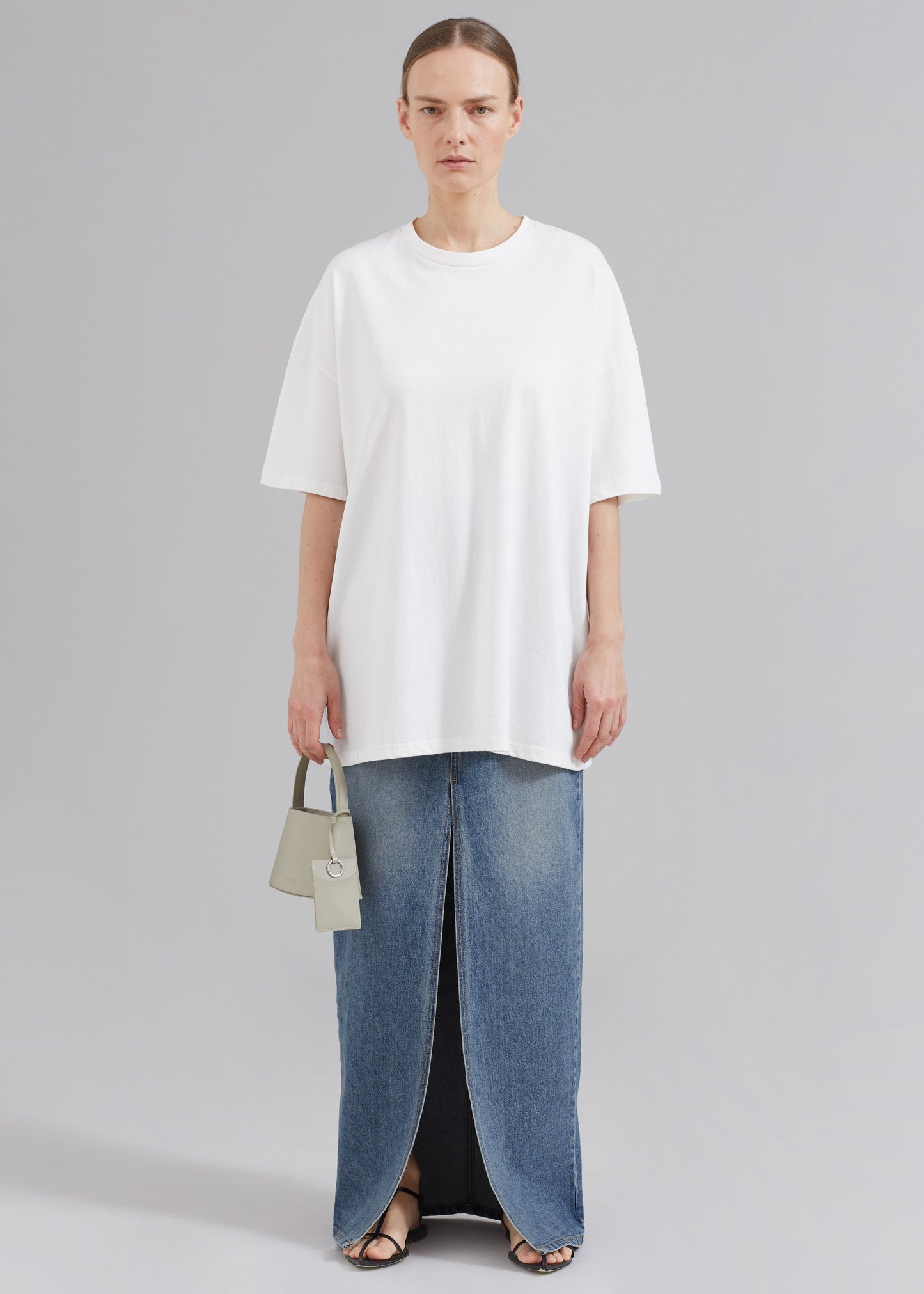 Faro Boxy Tee - White