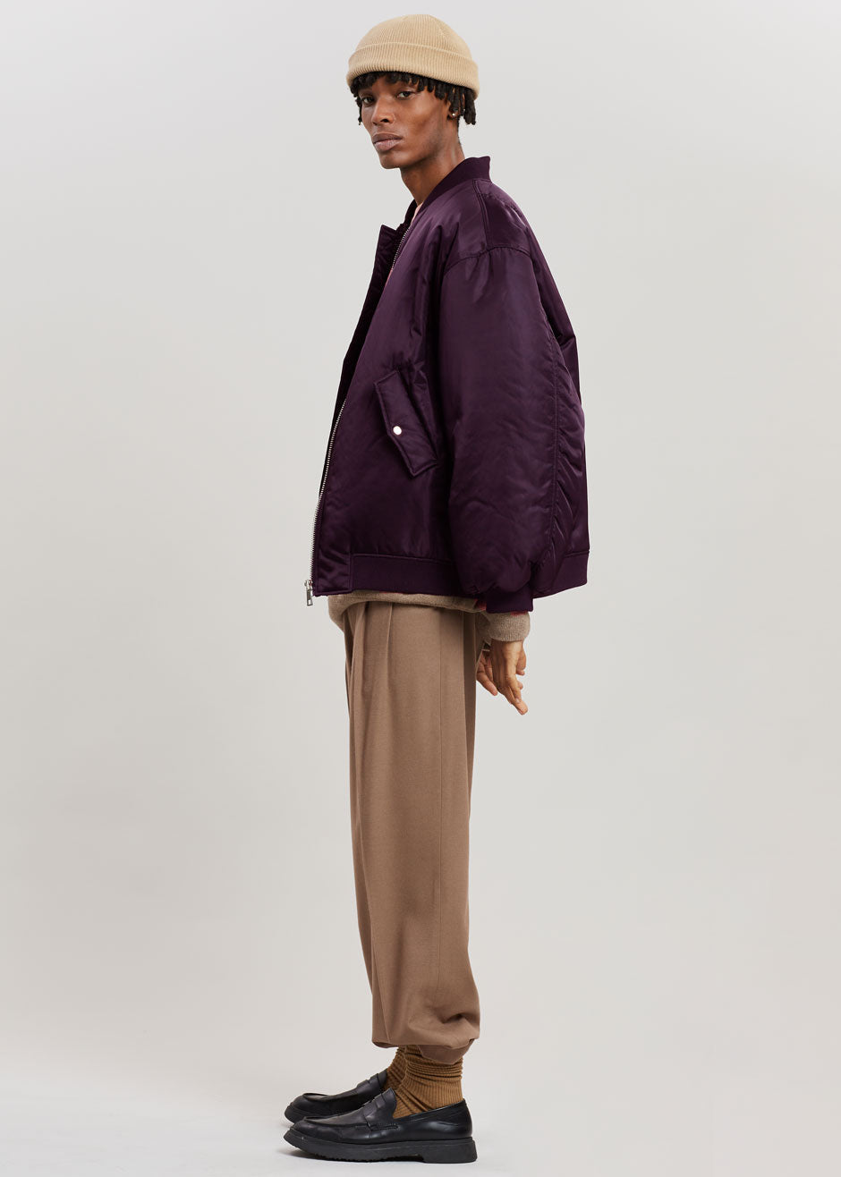 Astra Bomber Jacket - Royal Purple