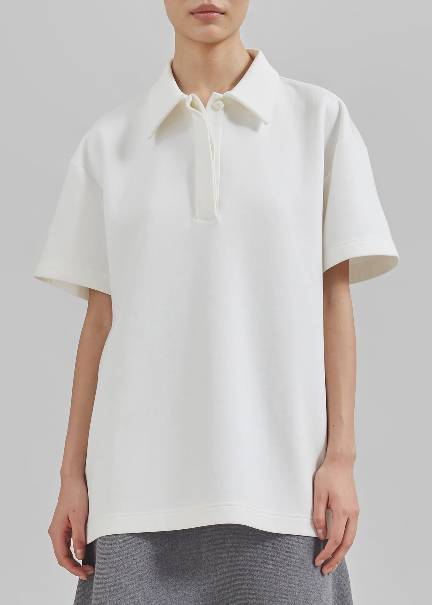 Harper Polo Shirt - White