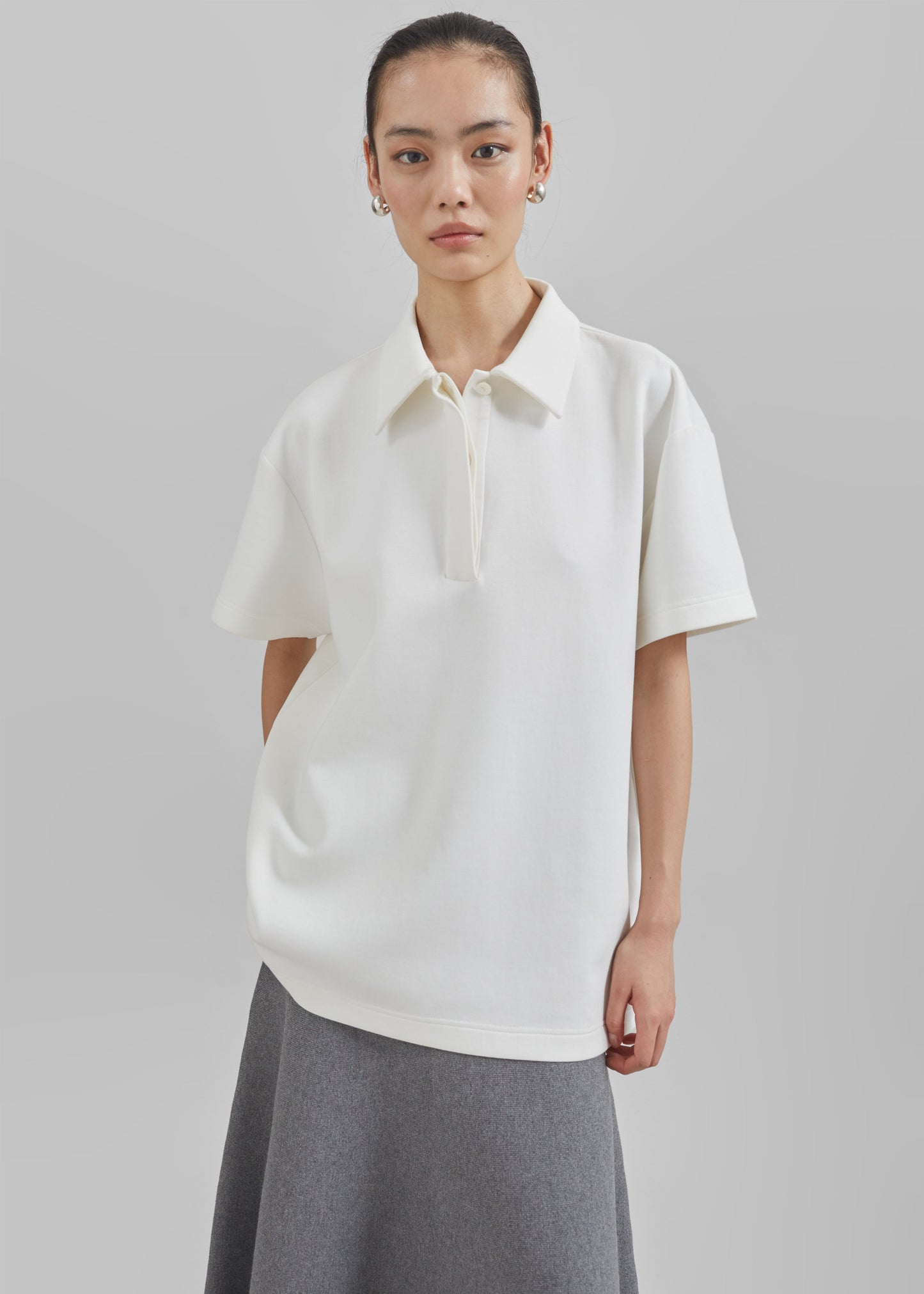 Harper Polo Shirt - White