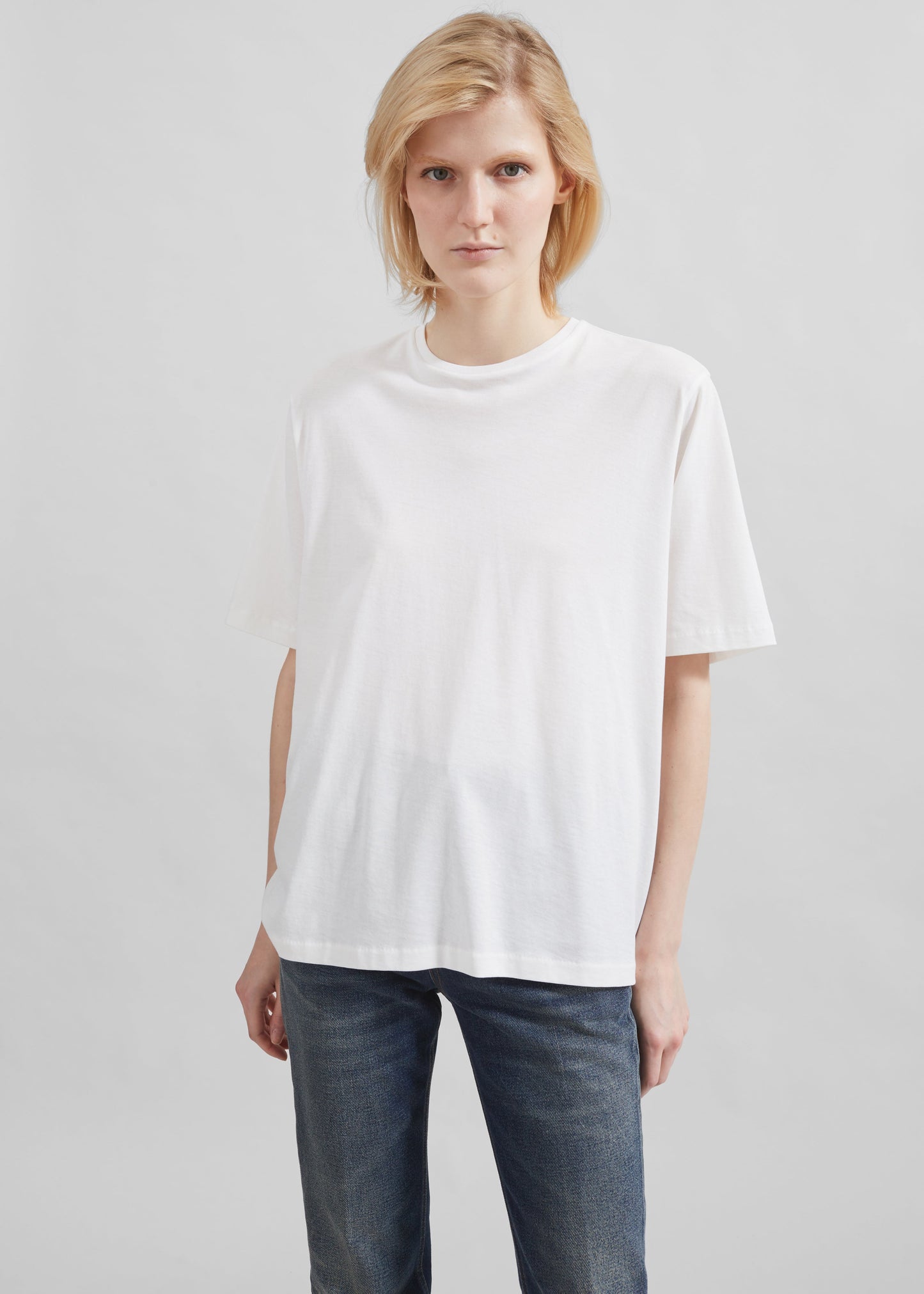 Harper Soft Organic T-Shirt - Off White