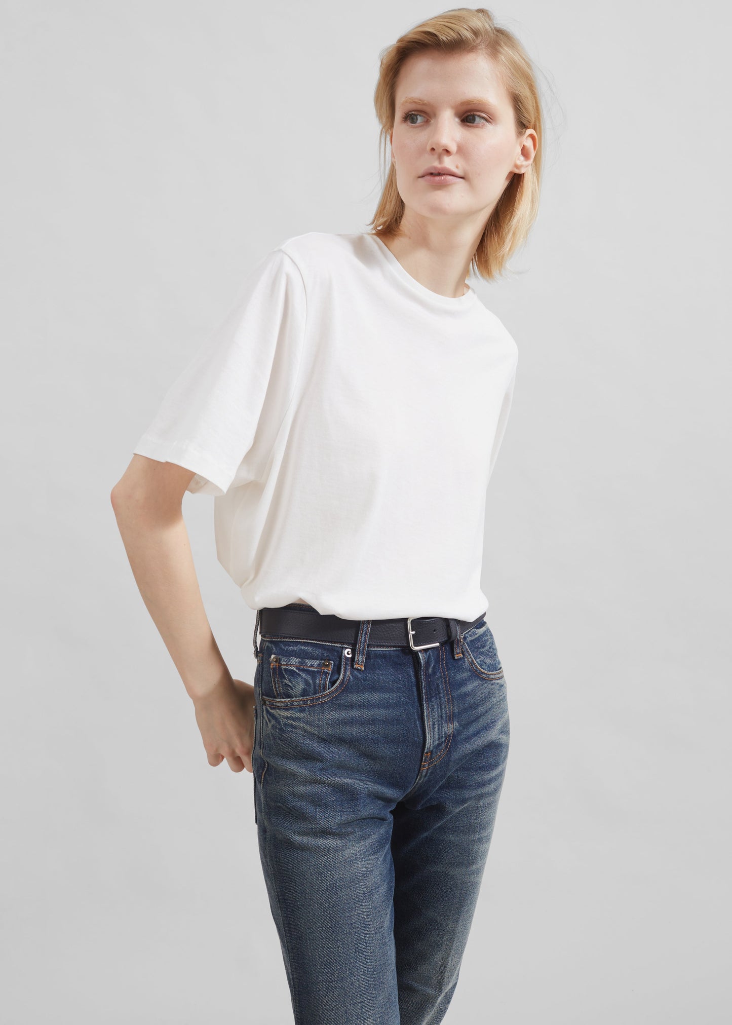 Harper Soft Organic T-Shirt - Off White