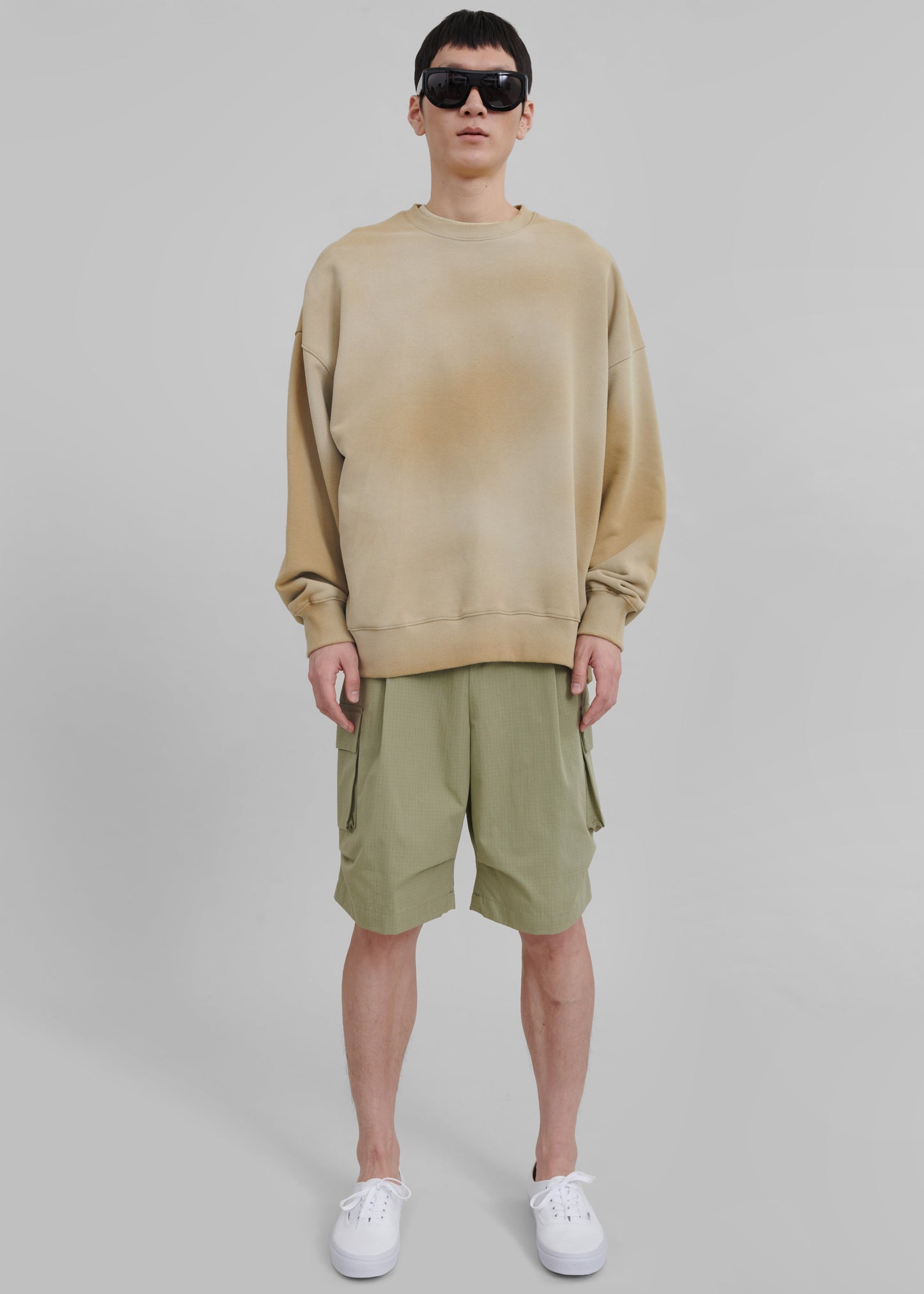 Hart Tie Dye Sweatshirt - Beige