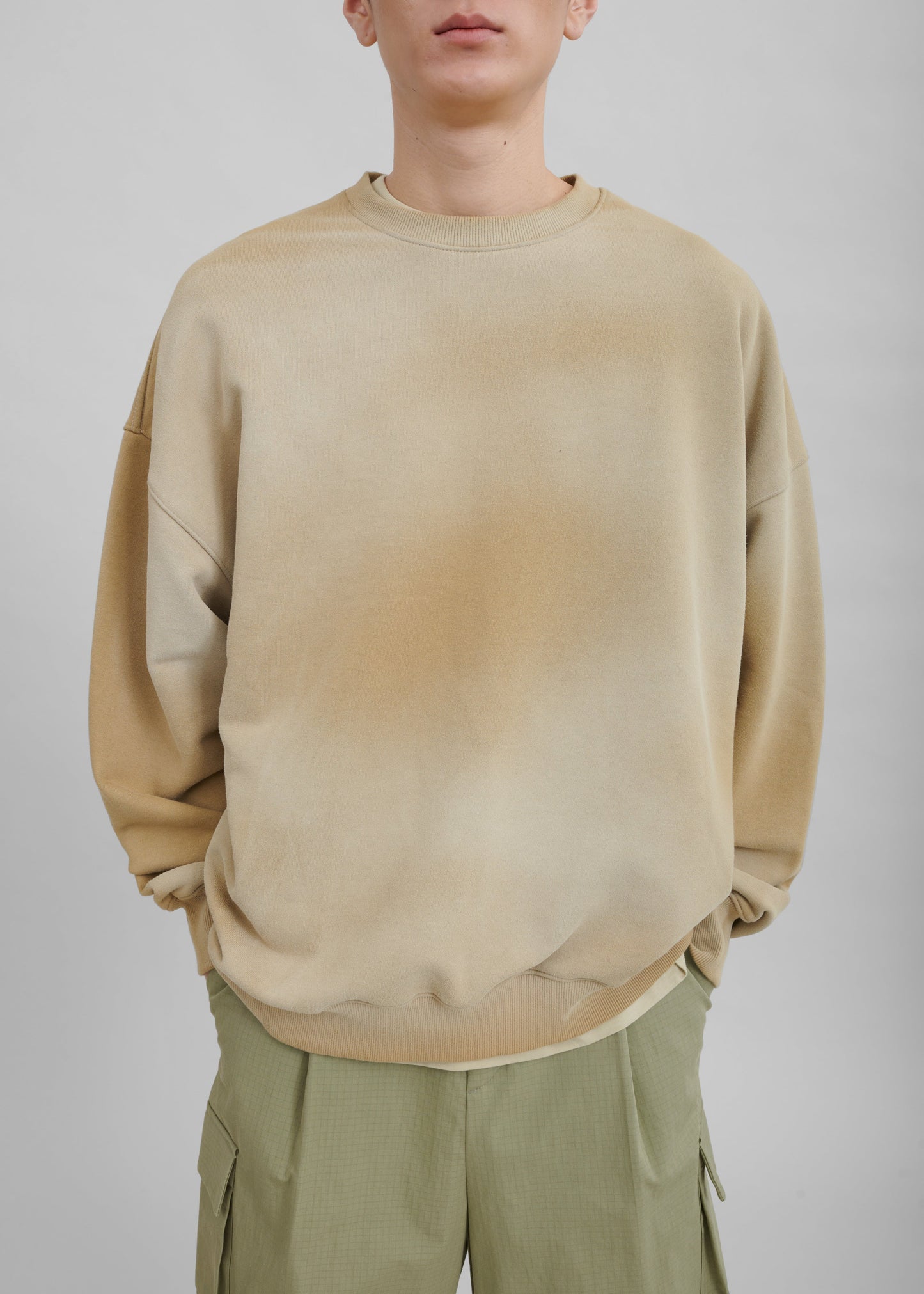 Hart Tie Dye Sweatshirt - Beige