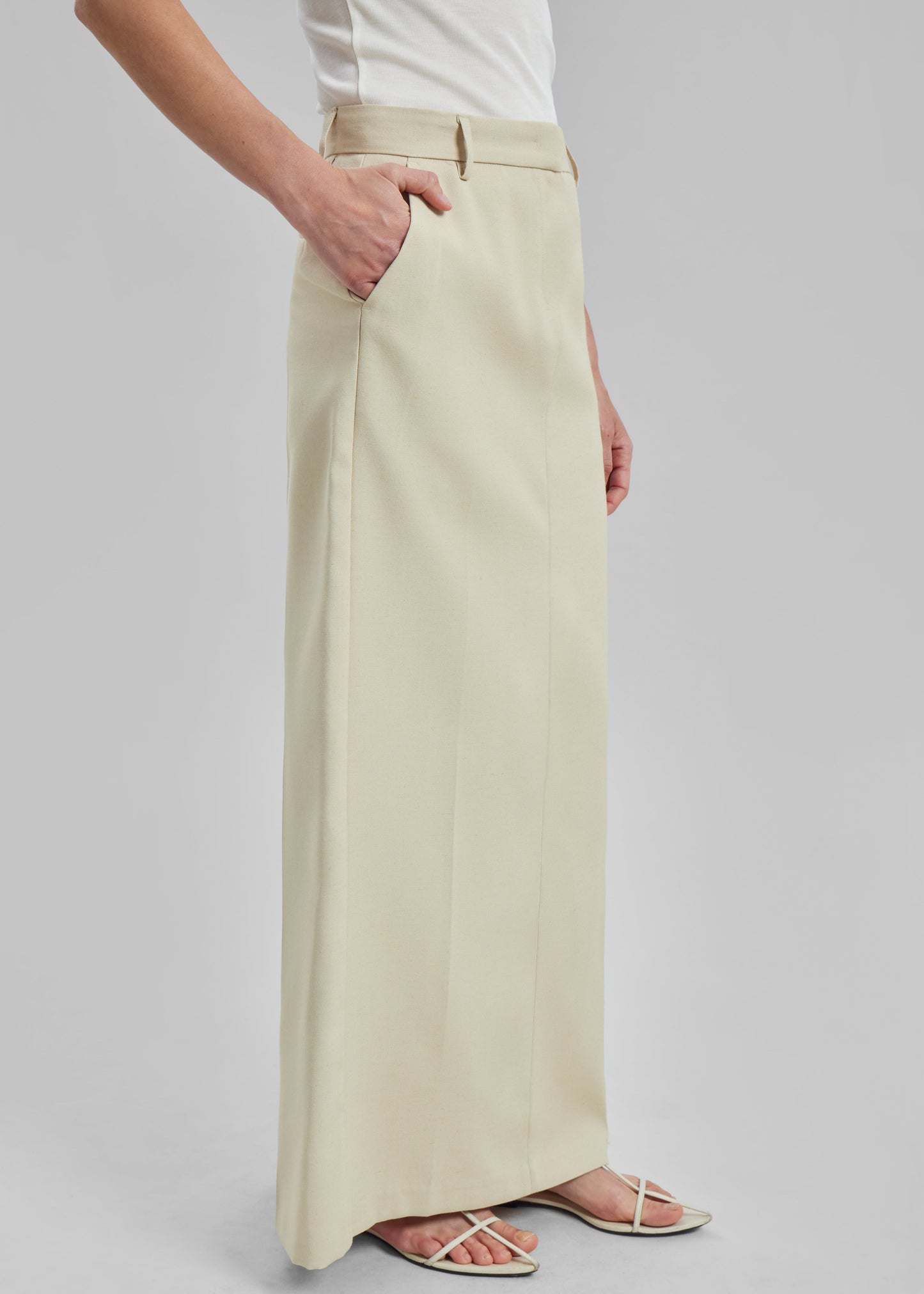 Indio Maxi Skirt - Beige