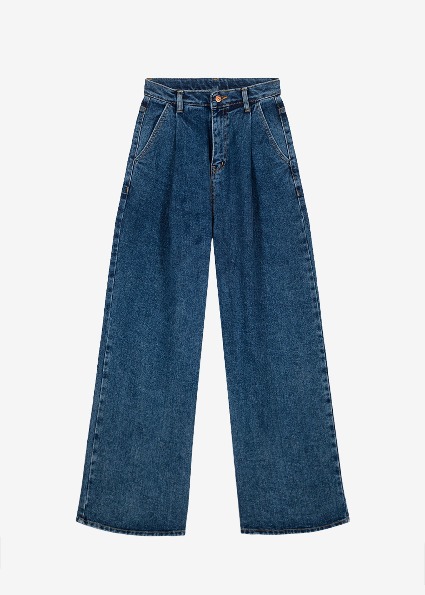 Isabella Denim Pants - Medium Wash