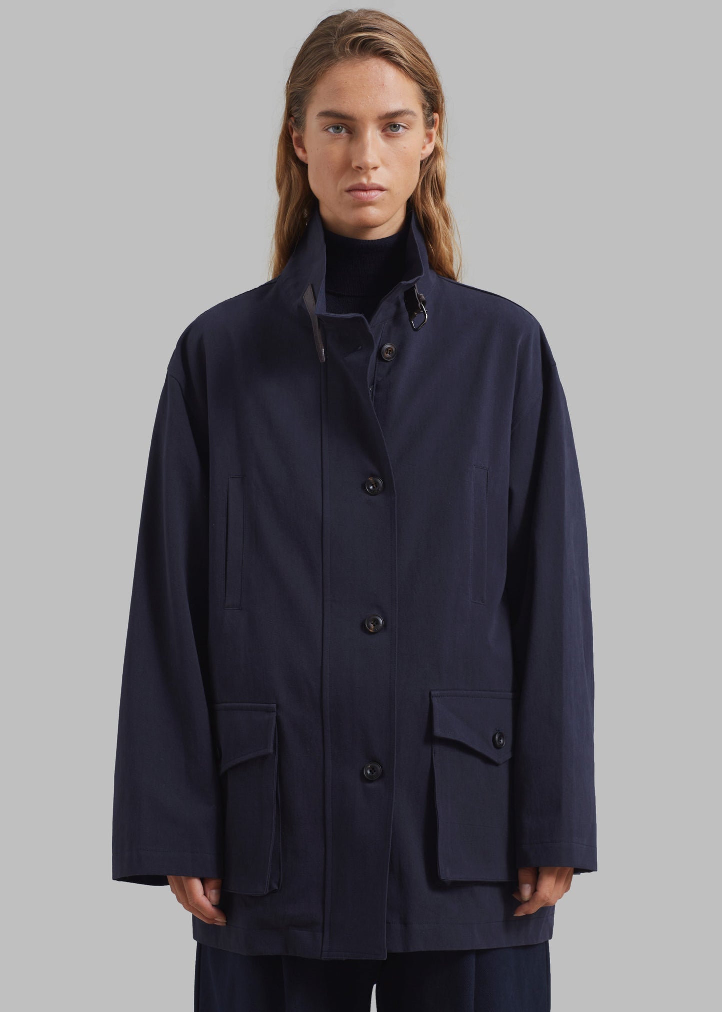 James Cotton Jacket - Navy