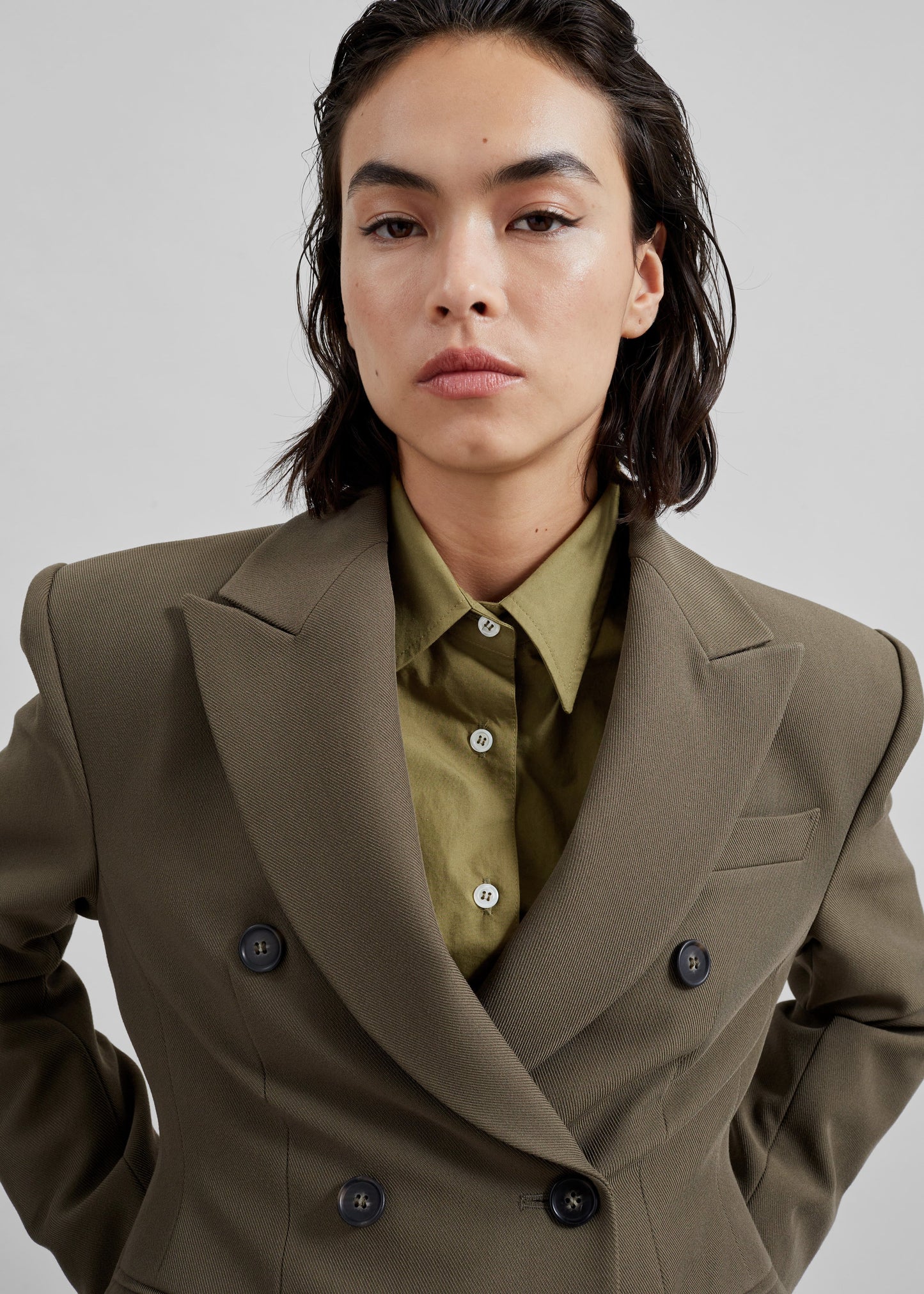 Jody Button Up Shirt - Khaki