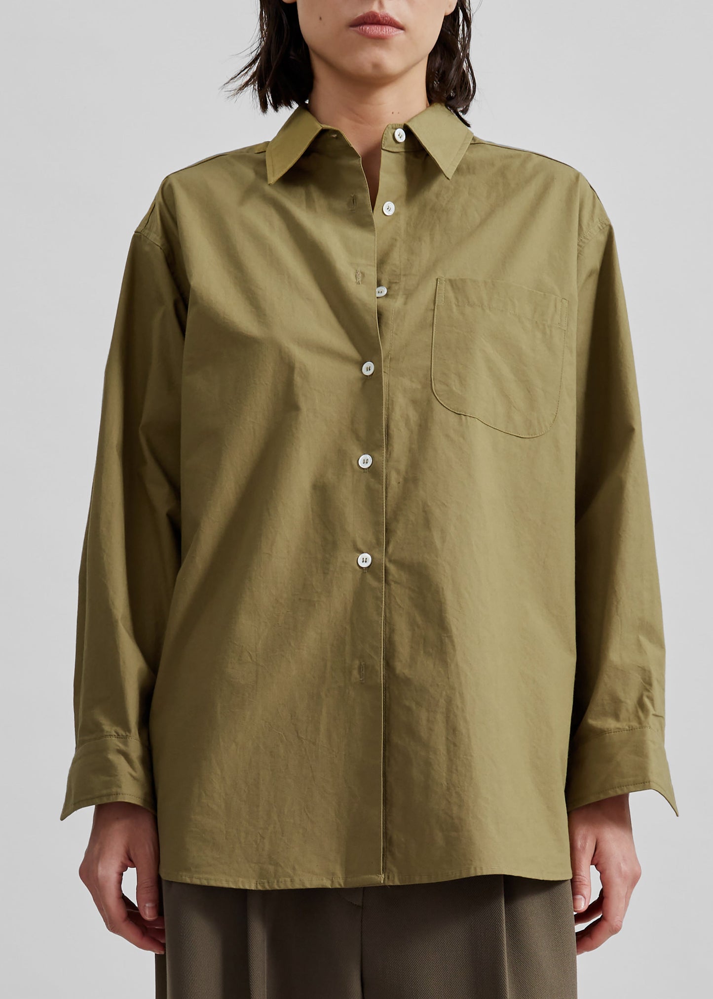 Jody Button Up Shirt - Khaki