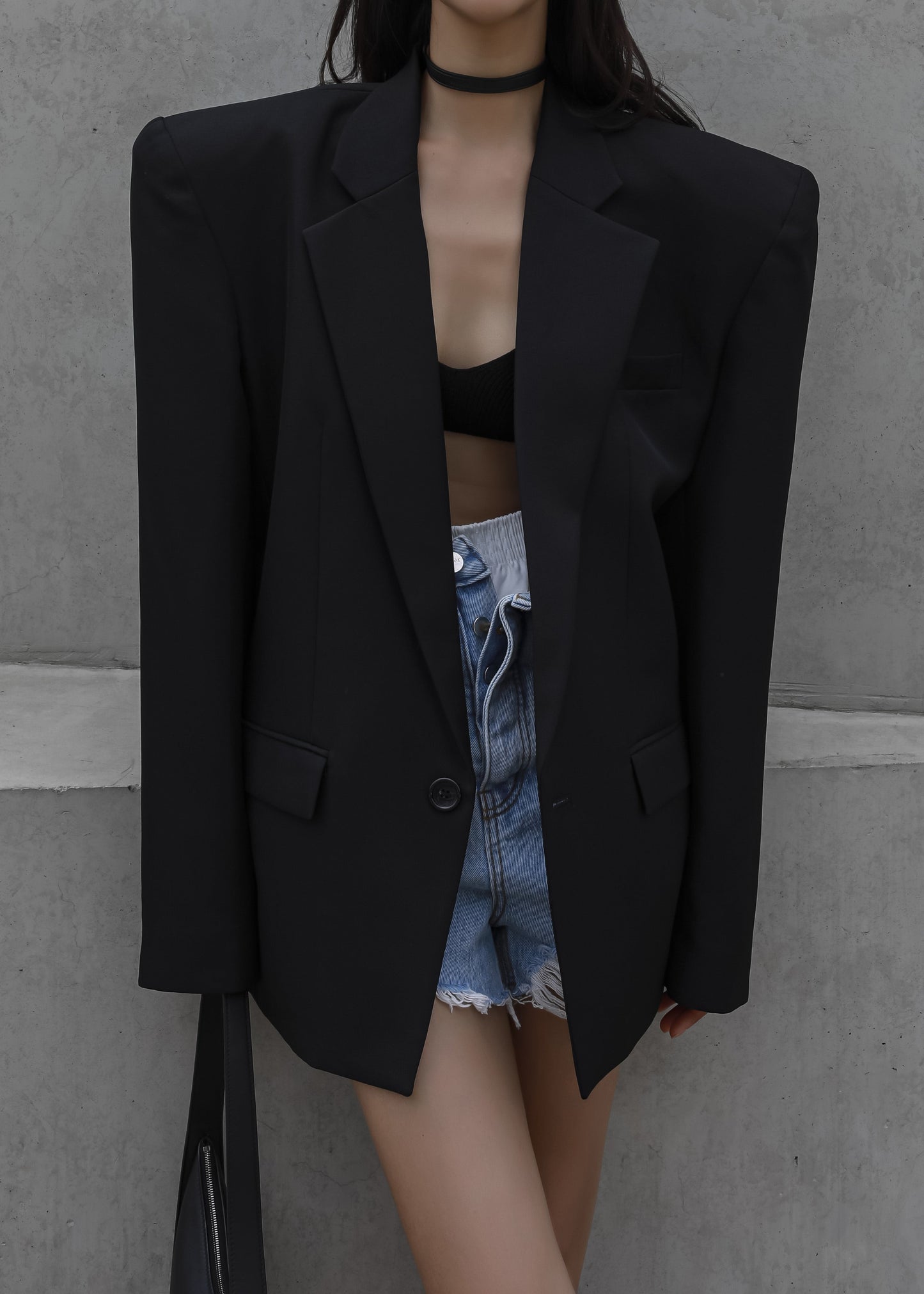 Jun Blazer - Black