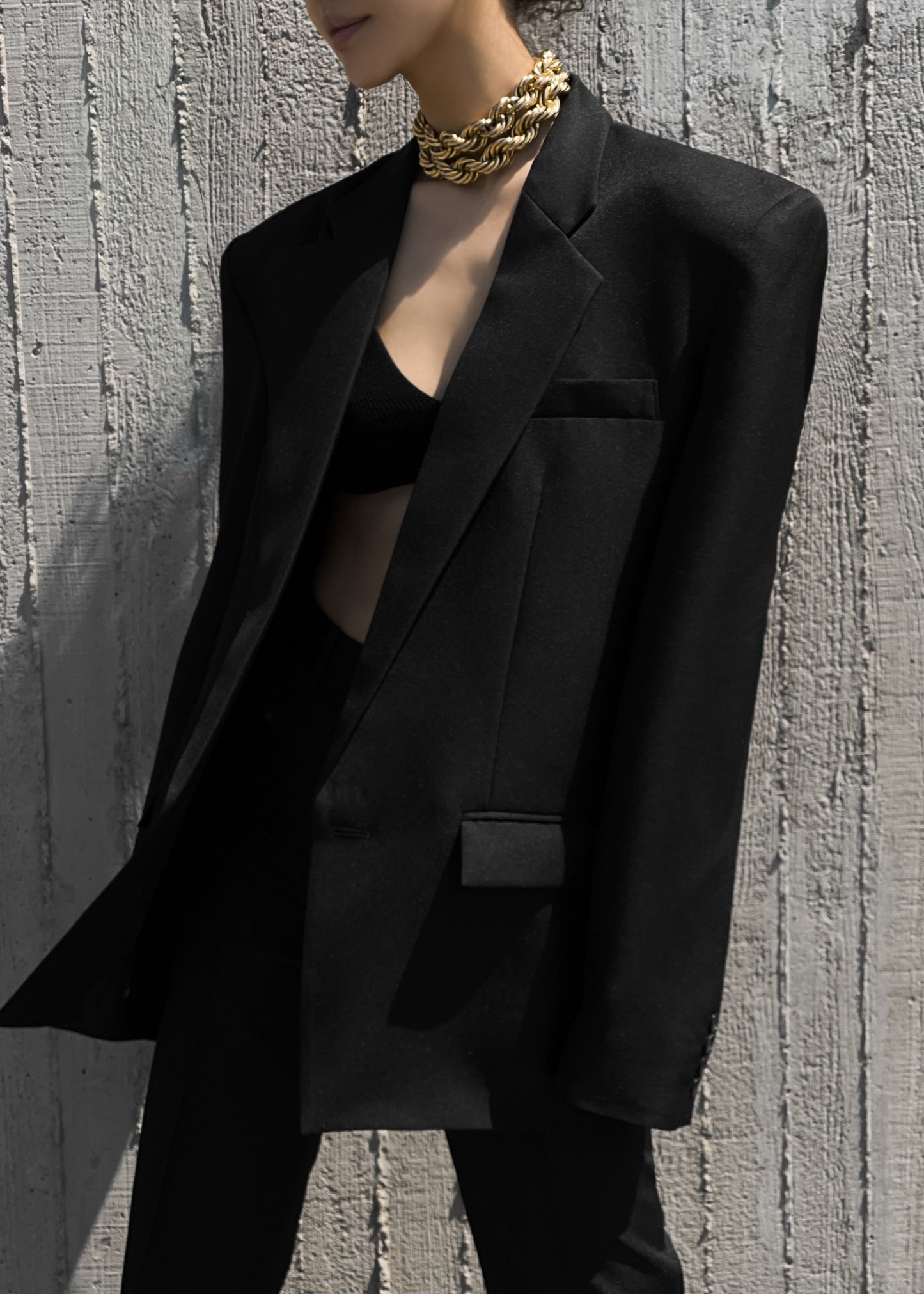 Jun Blazer - Black