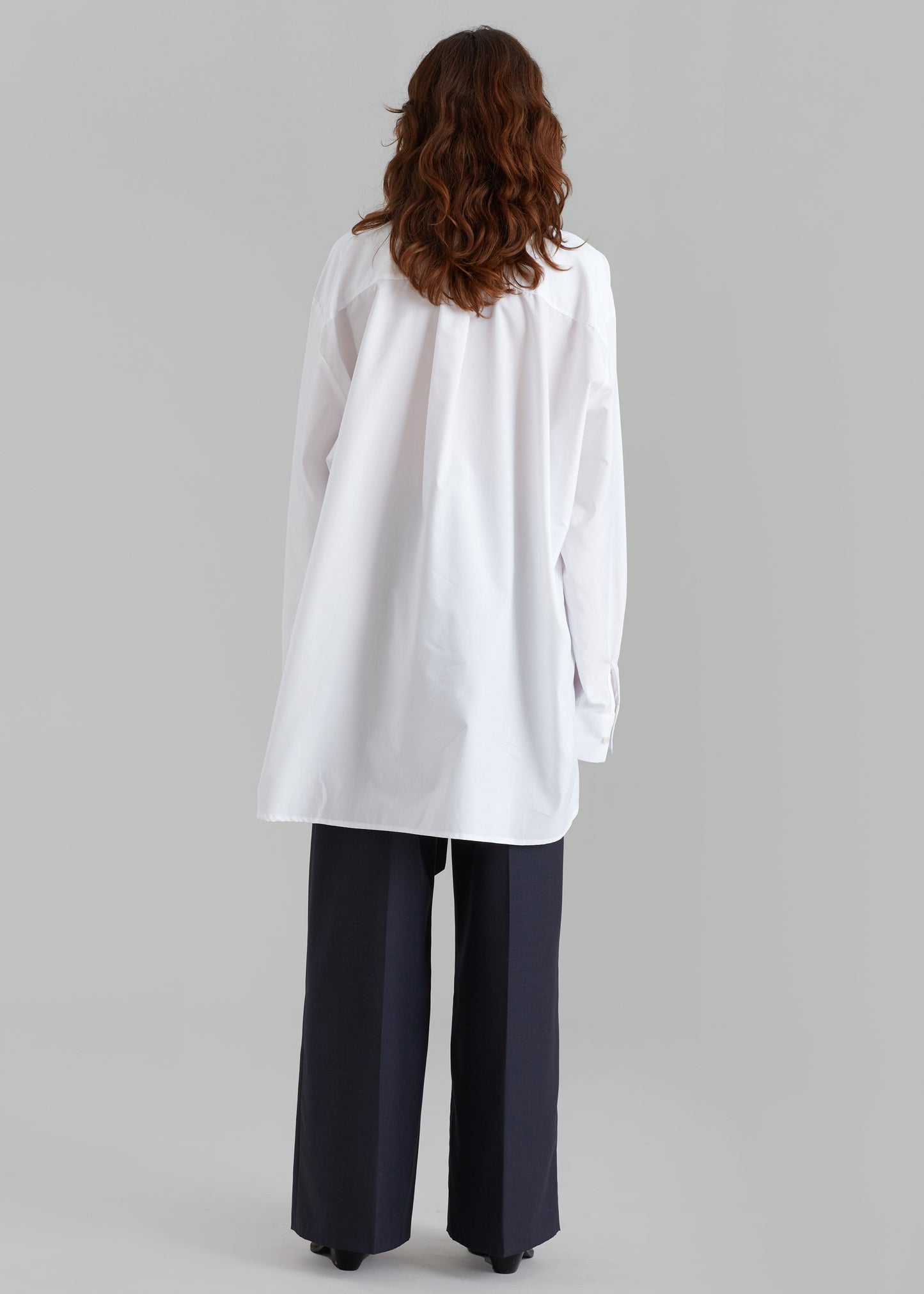 Jany Tie-Neck Shirt - White