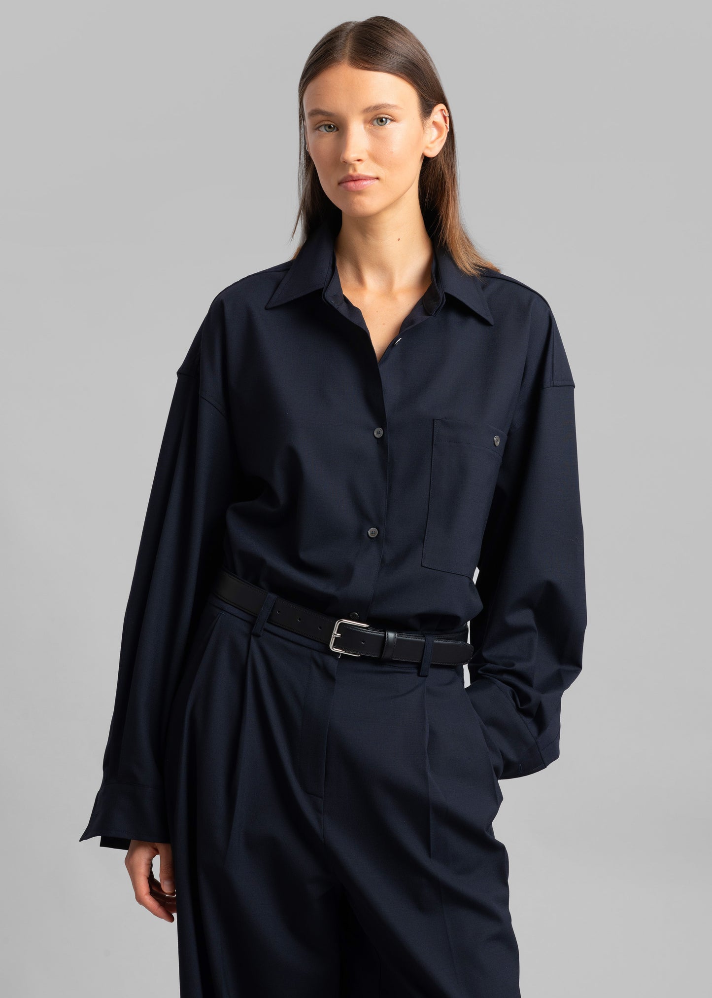 Jour Shirt - Deep Navy