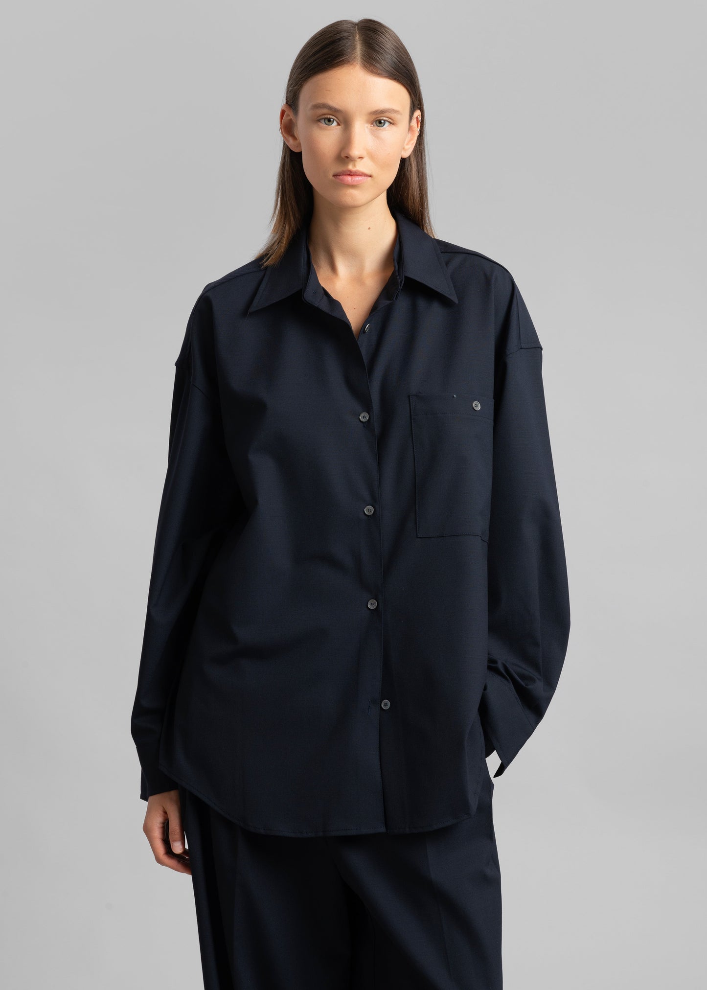 Jour Shirt - Deep Navy