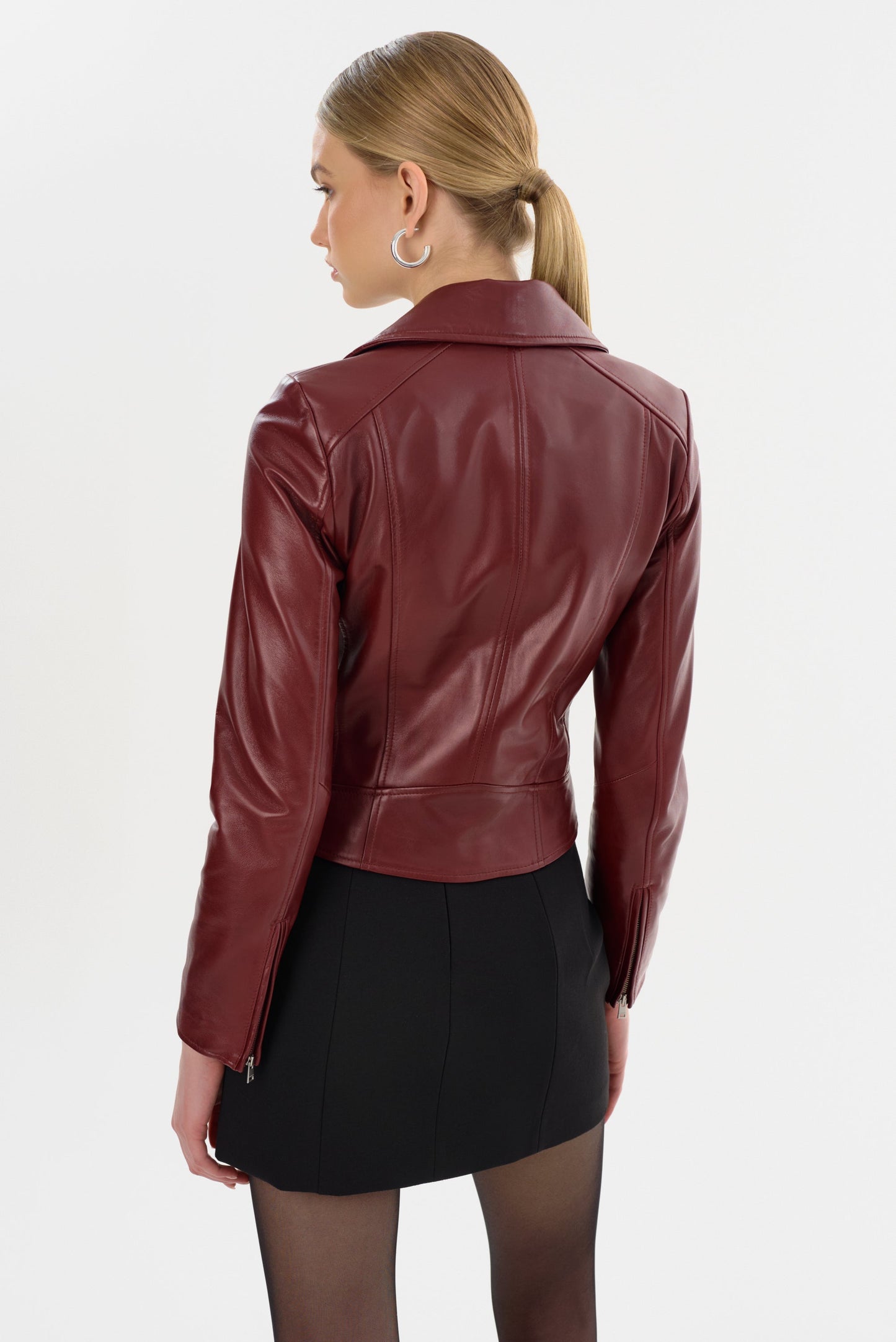 KELSEY | Leather Biker Jacket