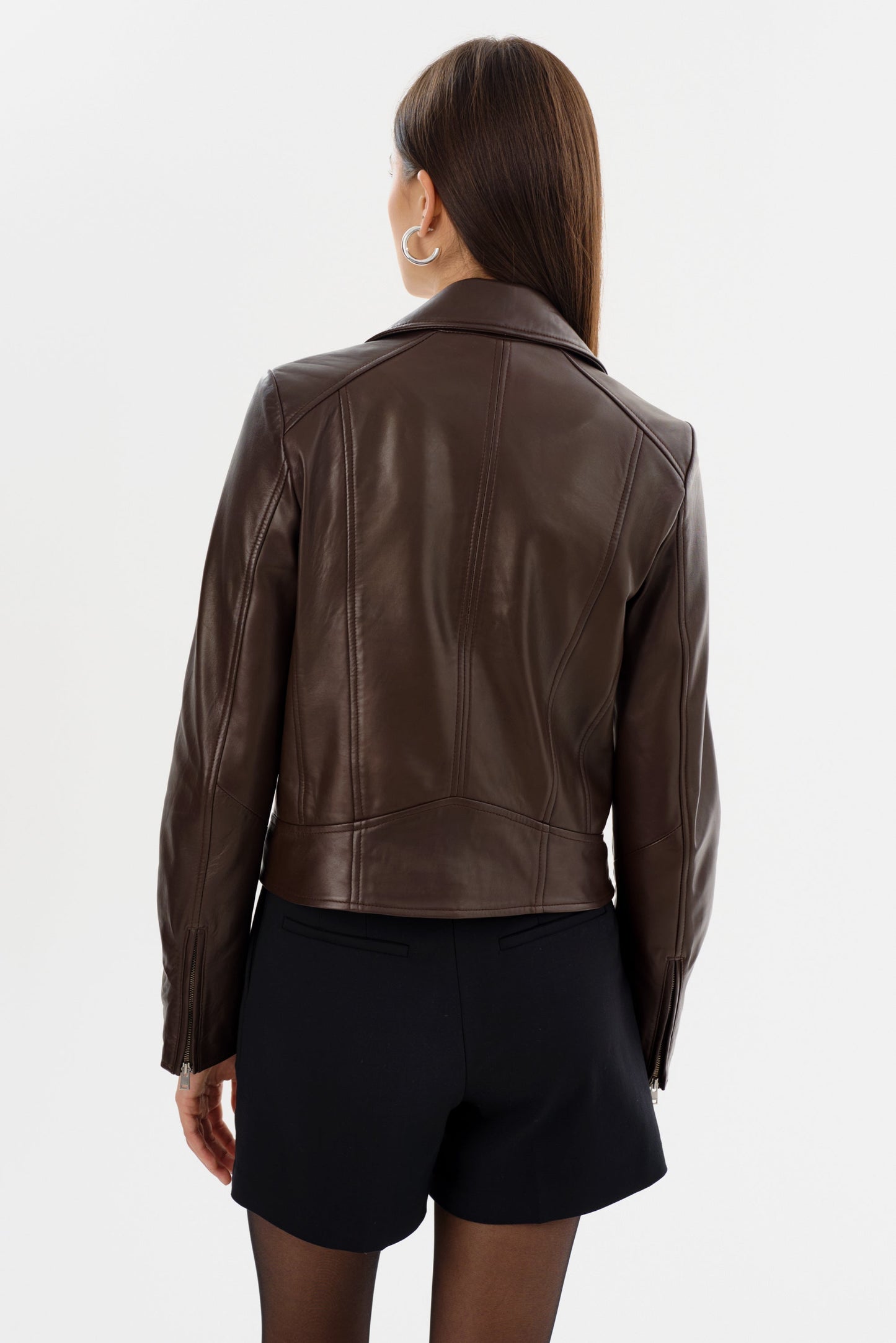 KELSEY | Leather Biker Jacket