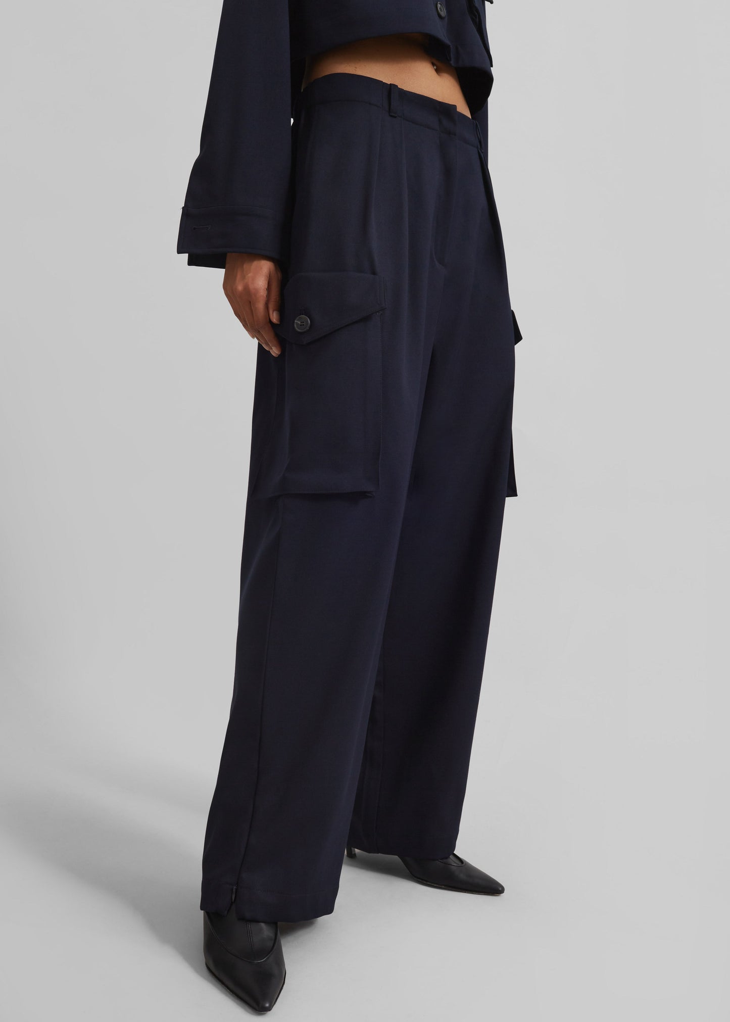 Kiora Cargo Pants - Navy