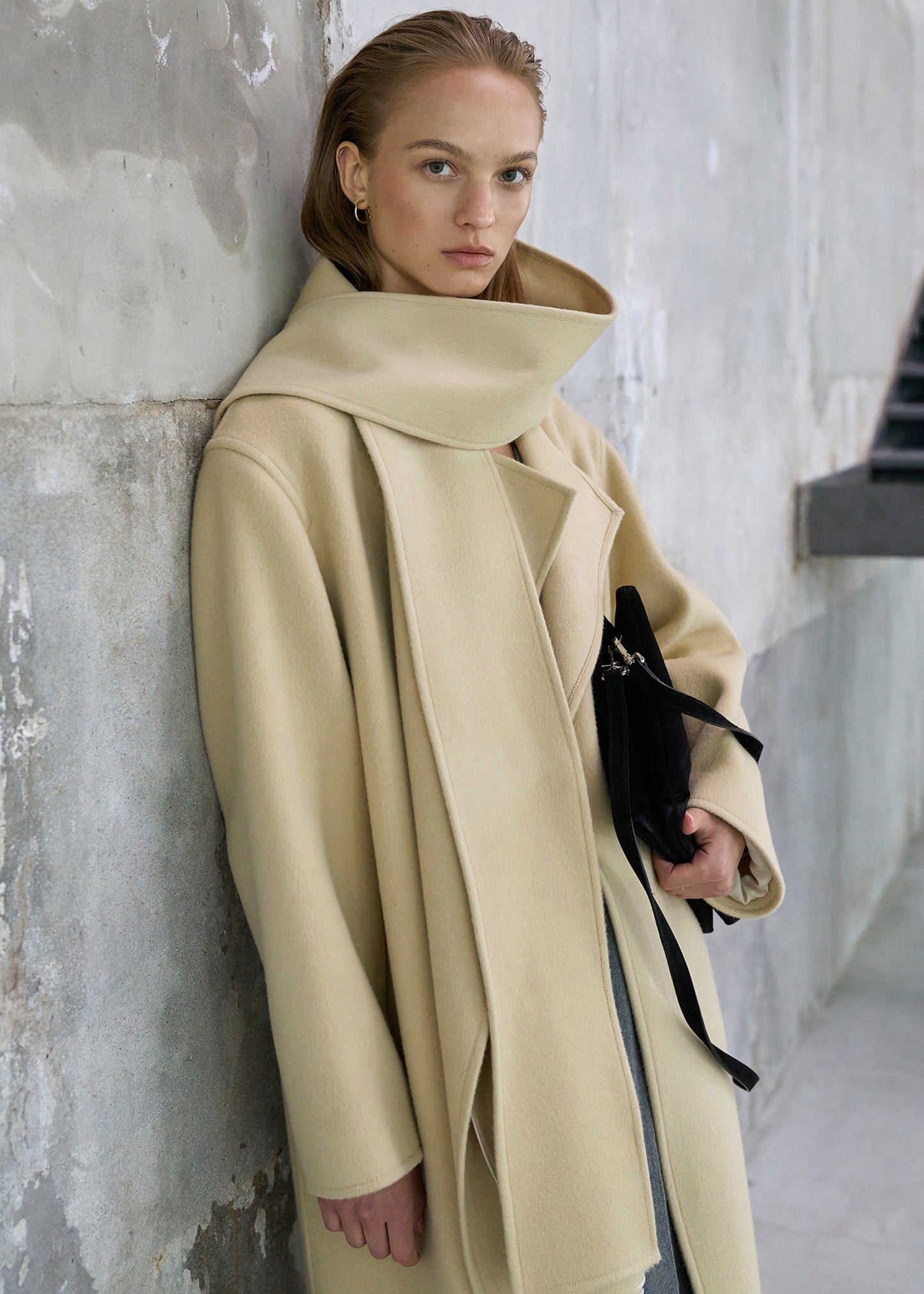 Kiva Wool Coat - Beige