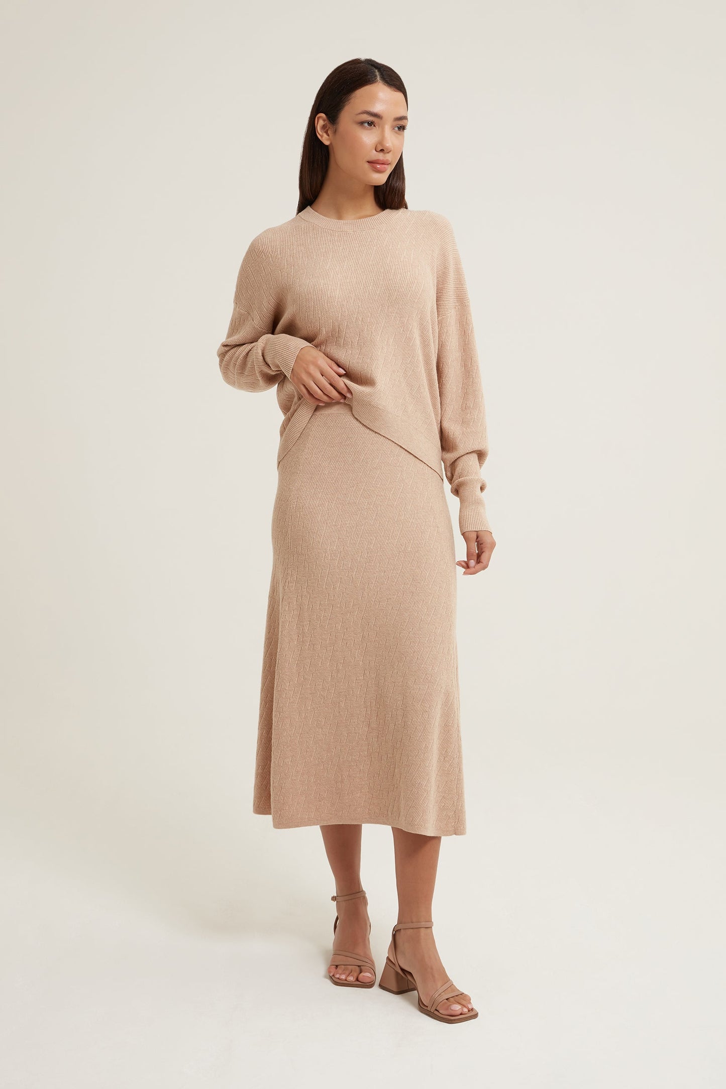 Kennedy Wool Silk Skirt