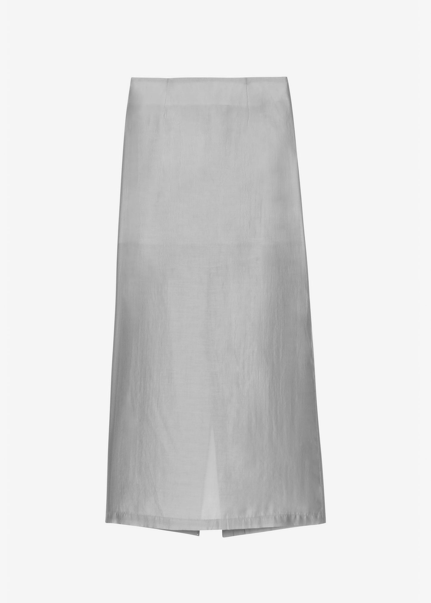 Lenore Semi Sheer Midi Skirt - Grey