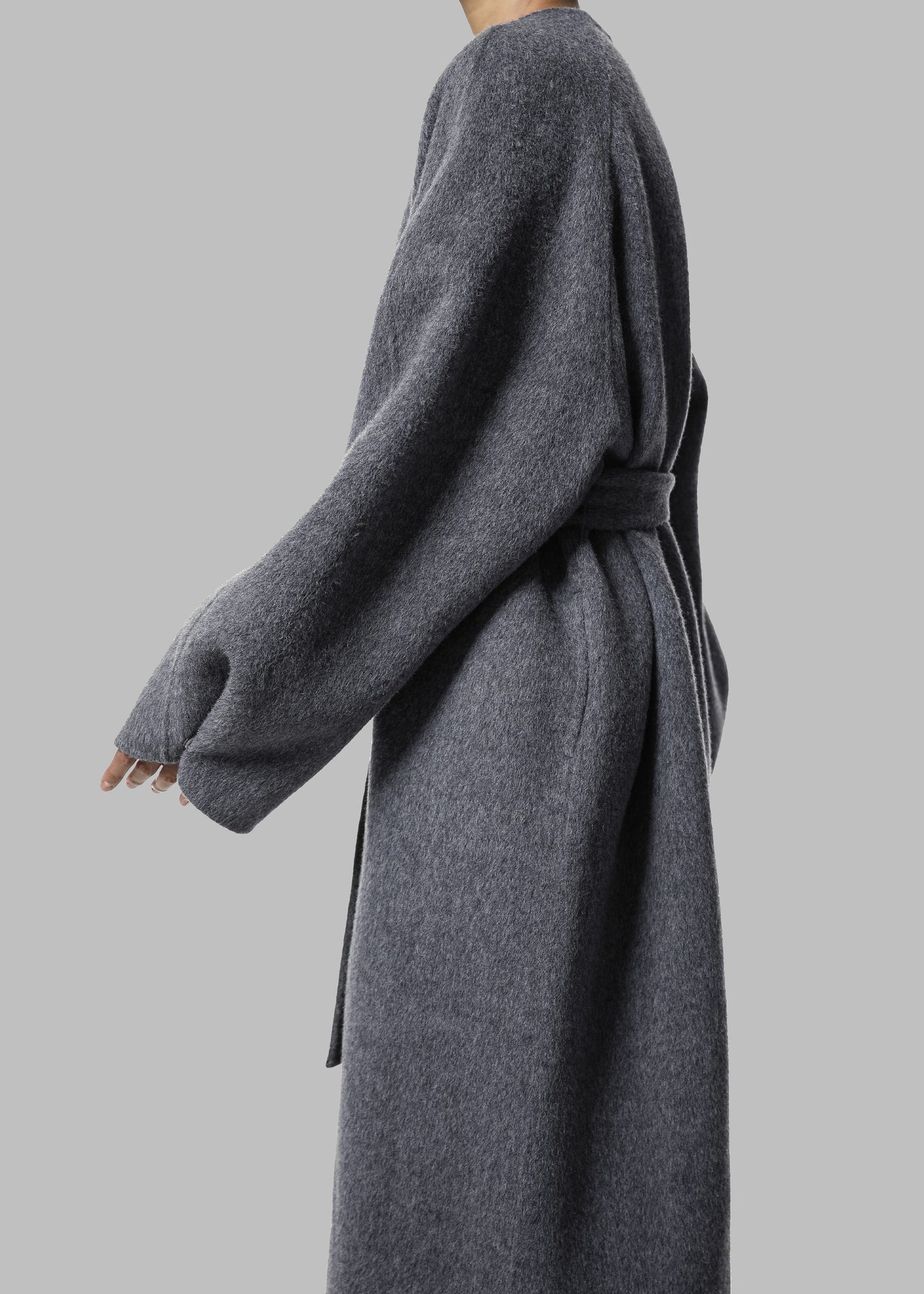 Leon Wool Coat - Grey