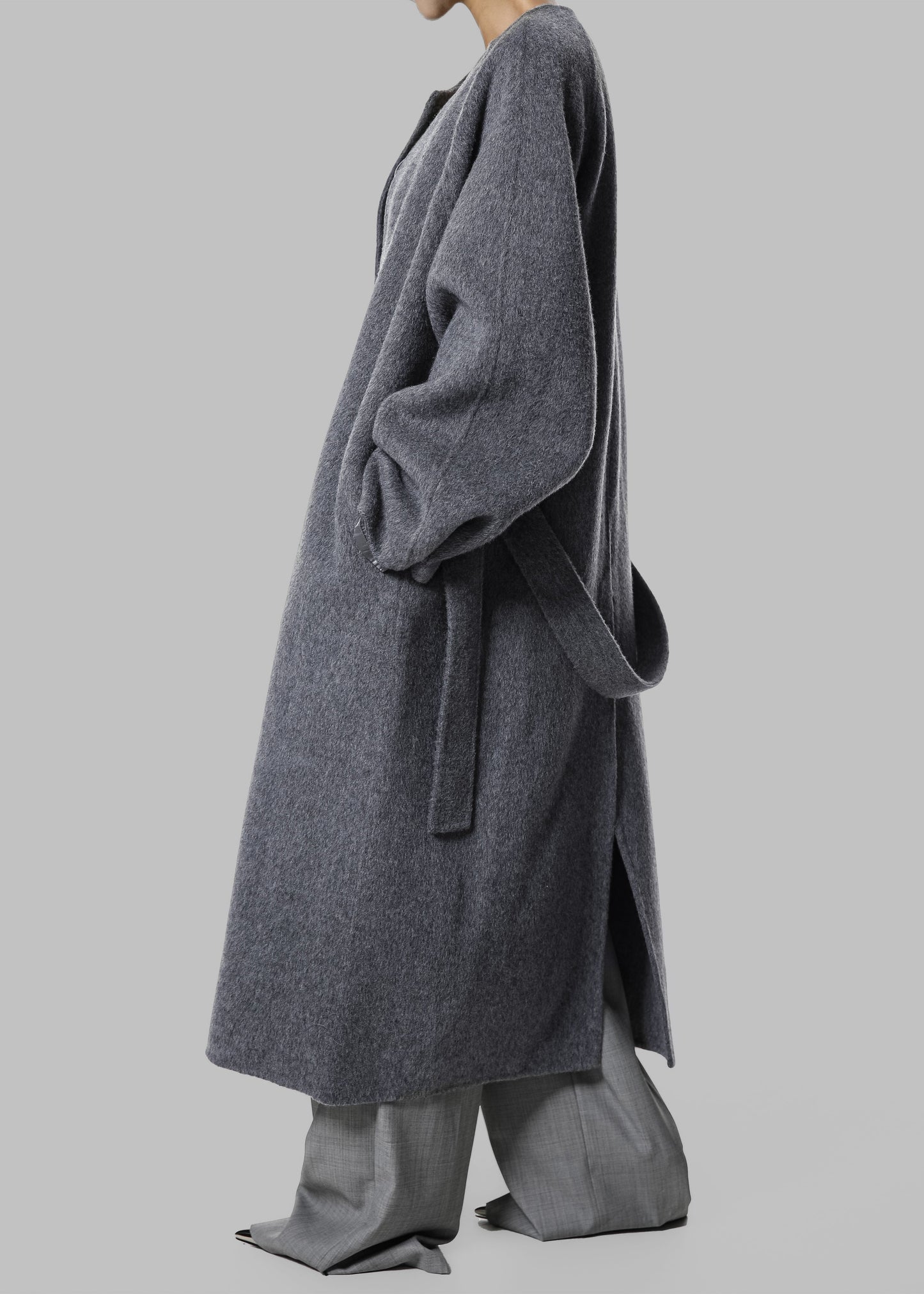 Leon Wool Coat - Grey