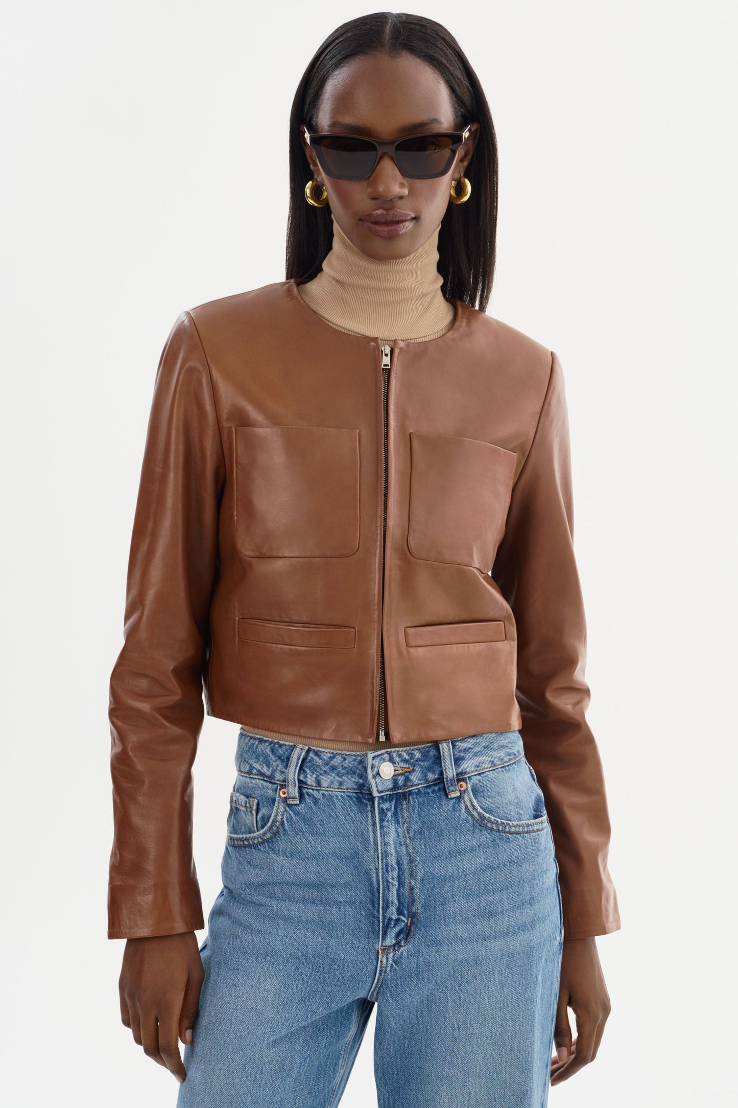 LINETTE | Leather Jacket