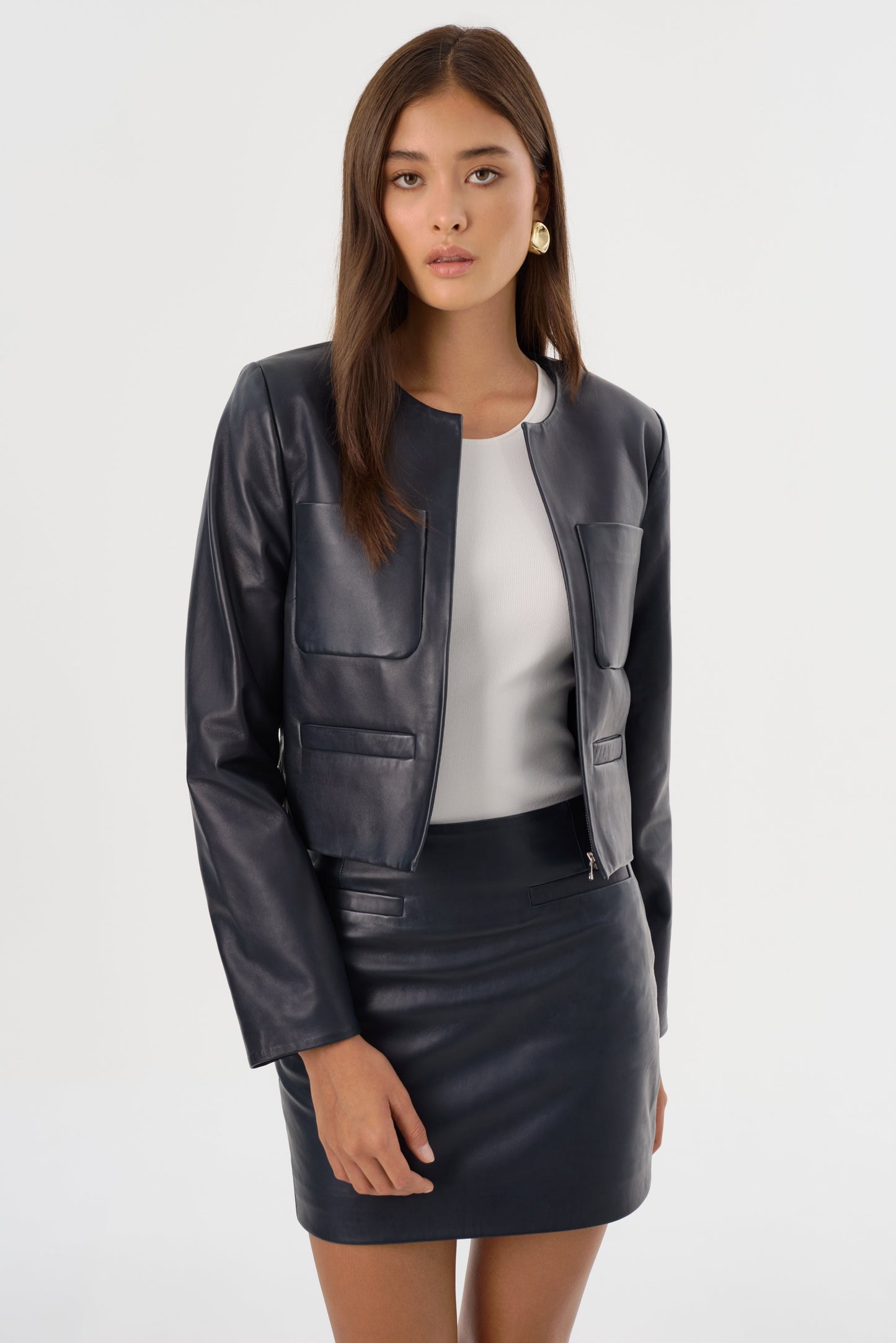 LINETTE | Leather Jacket