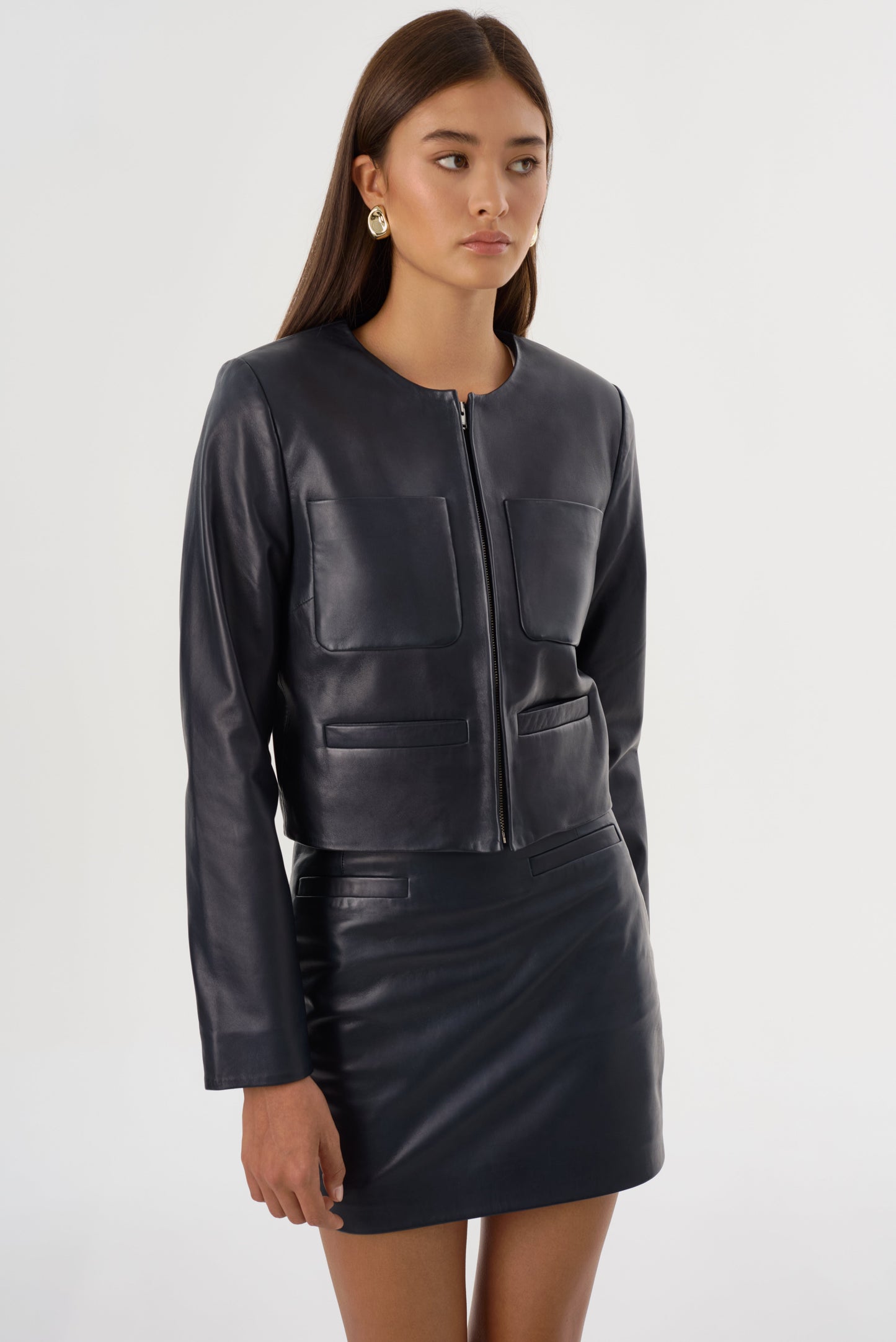 LINETTE | Leather Jacket