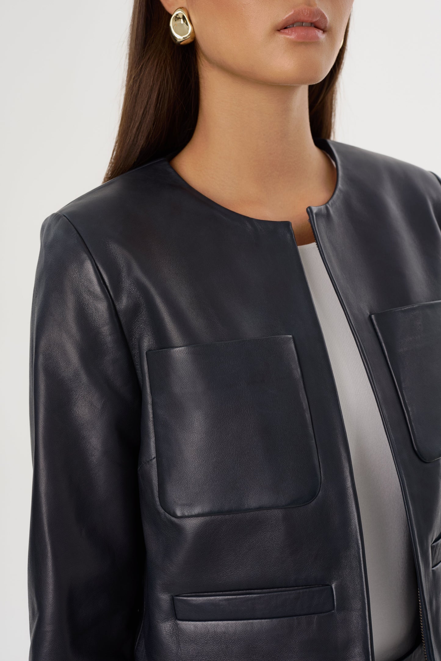 LINETTE | Leather Jacket