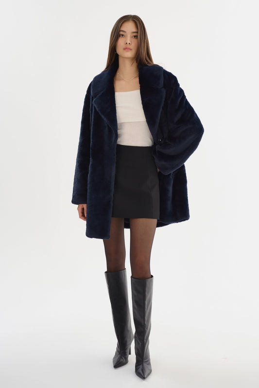 LINNEA | Faux Fur Coat