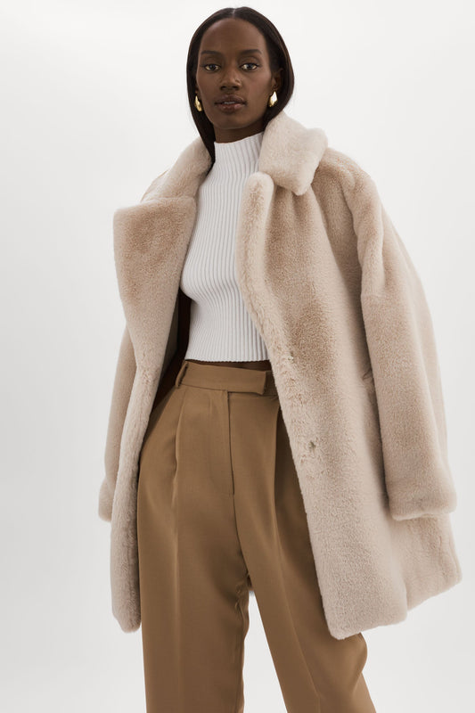 LINNEA | Faux Fur Coat