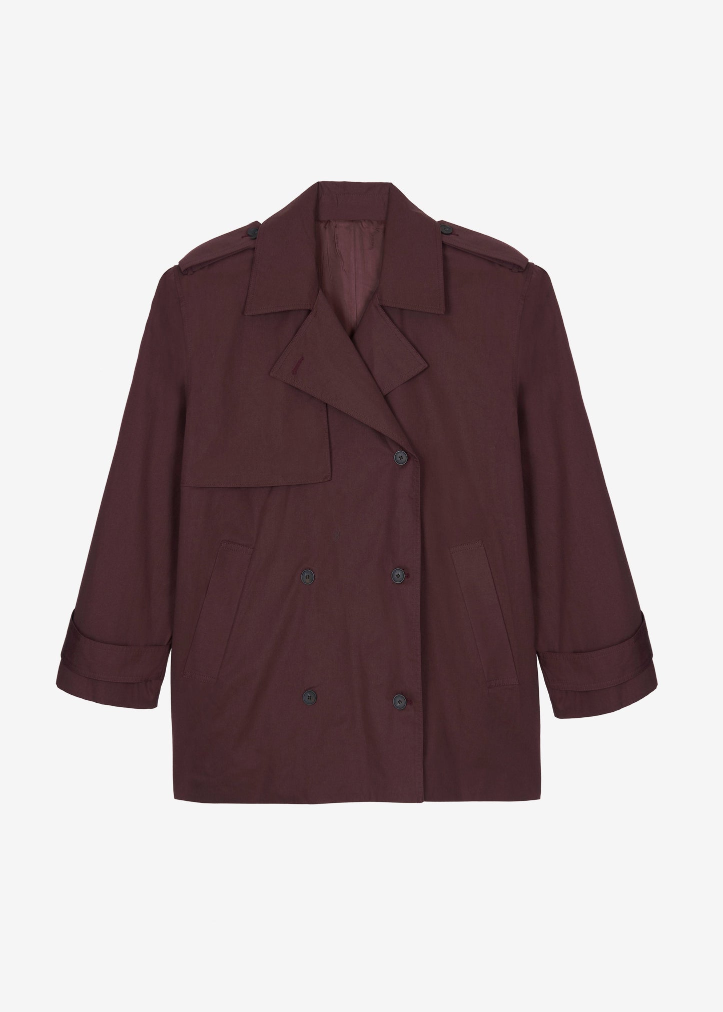 Lisburn Short Trench - Burgundy