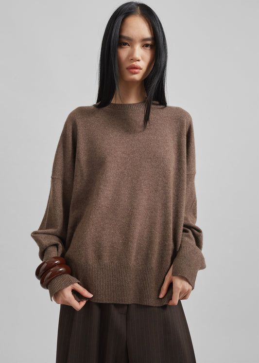 Loulou Studio Anaa Cashmere Sweater - Wood