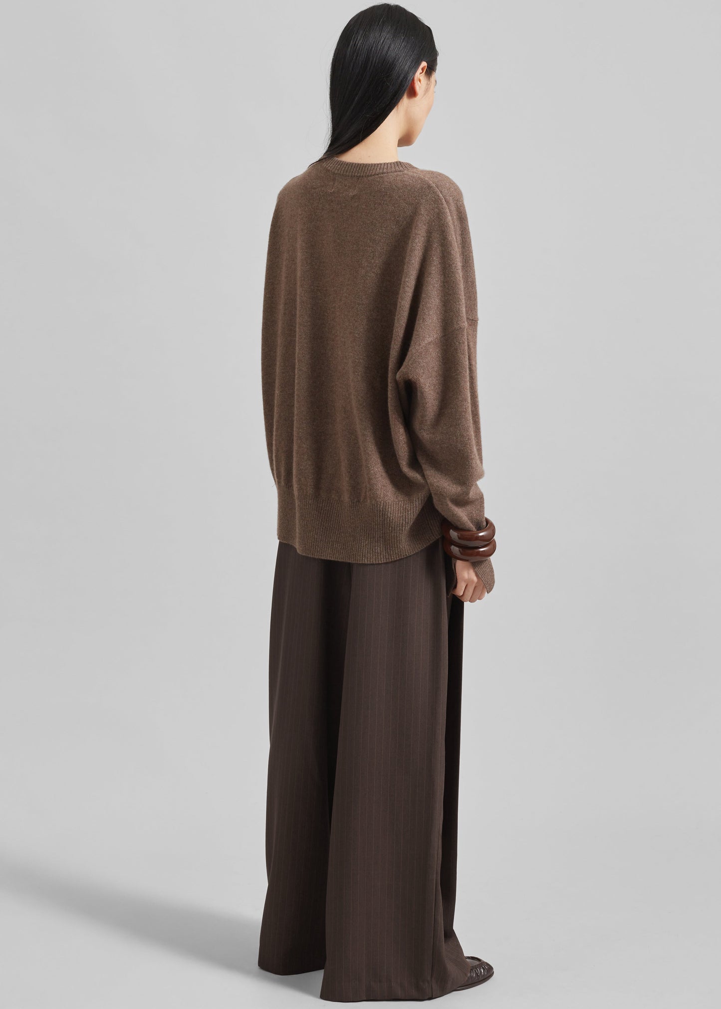 Loulou Studio Anaa Cashmere Sweater - Wood