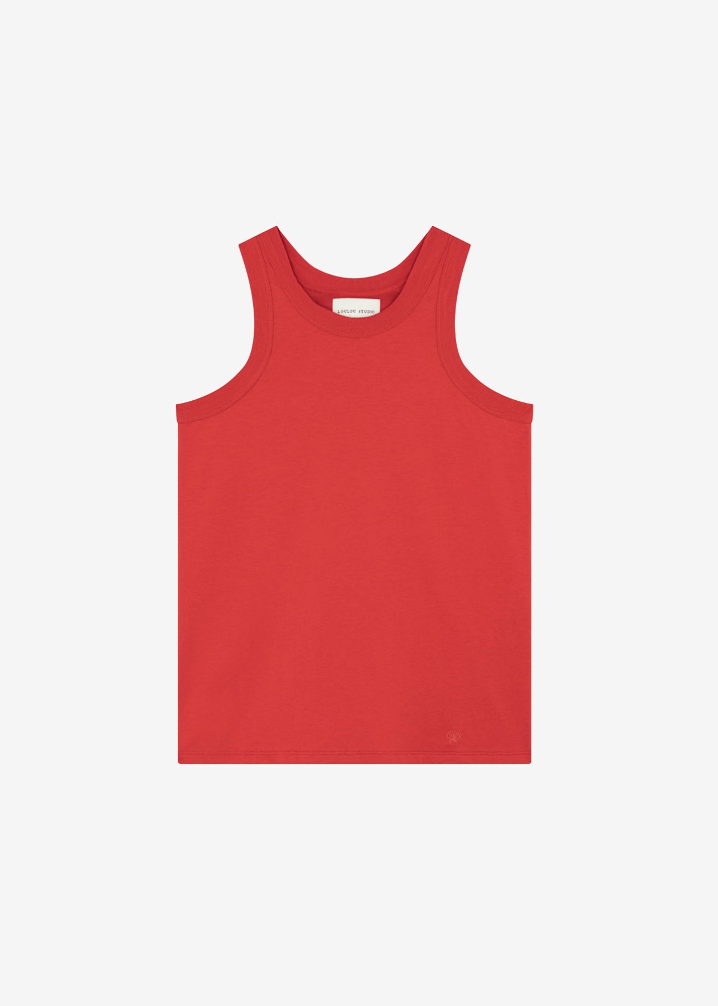 Loulou Studio Poso Tank Top - Tomato