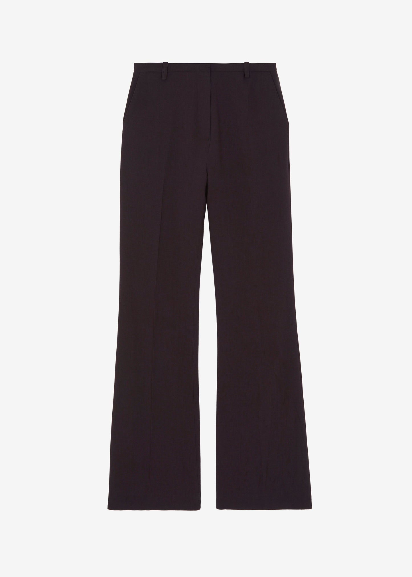 Lyra Flared Pants - Dark Plum