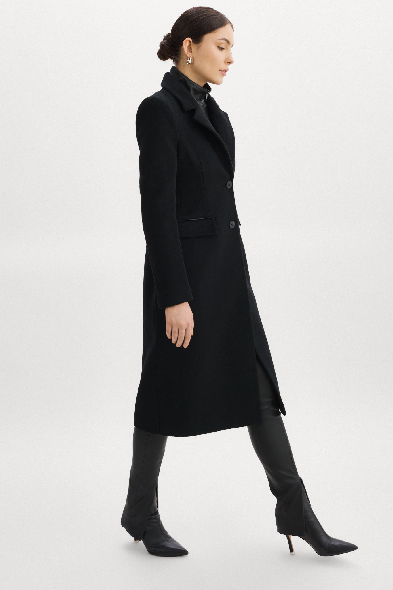 MALVA | Hourglass Wool Coat