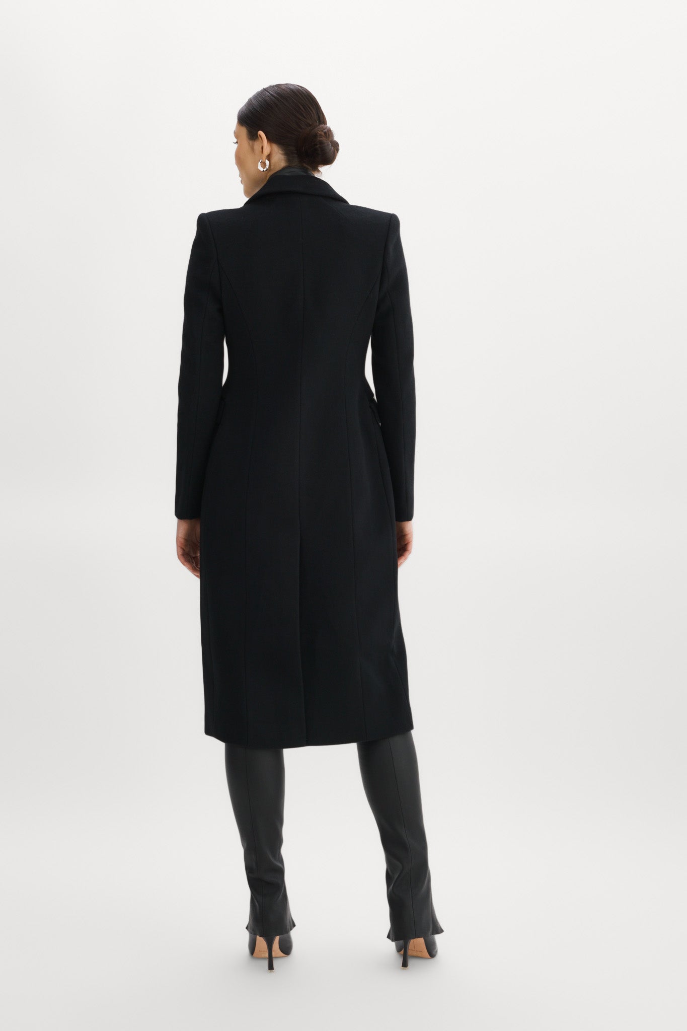 MALVA | Hourglass Wool Coat