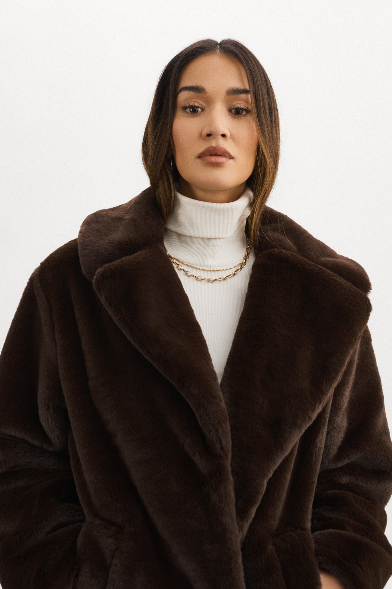 LINNEA | Faux Fur Coat