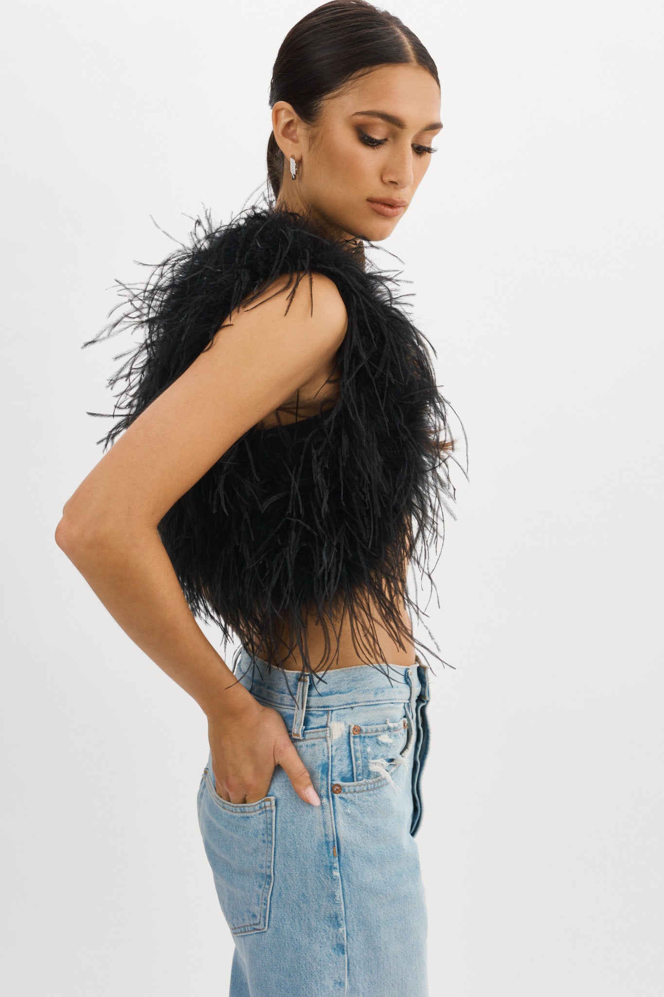 DIDINA | Feather Shrug