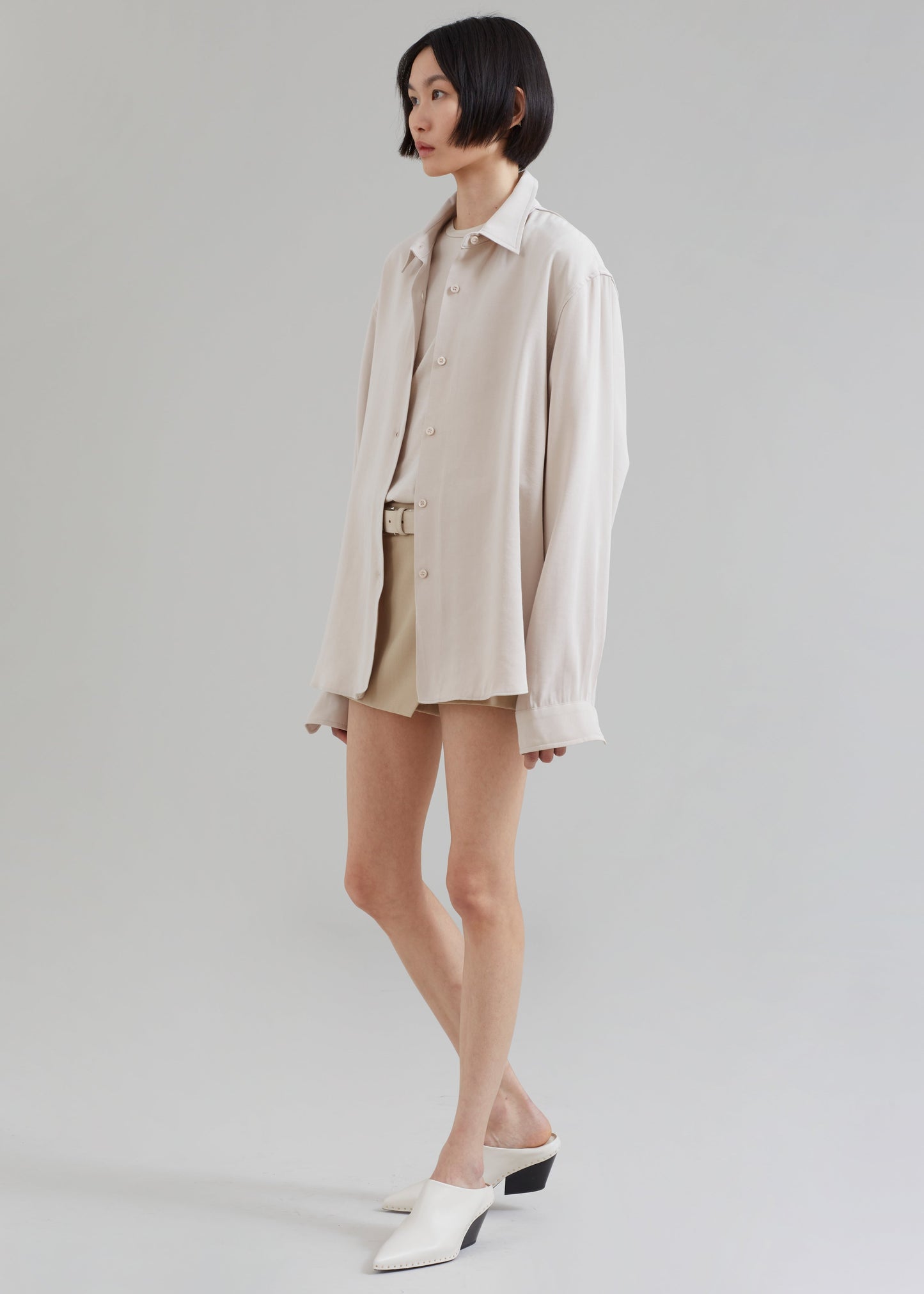 Lotta Fluid Shirt - Beige