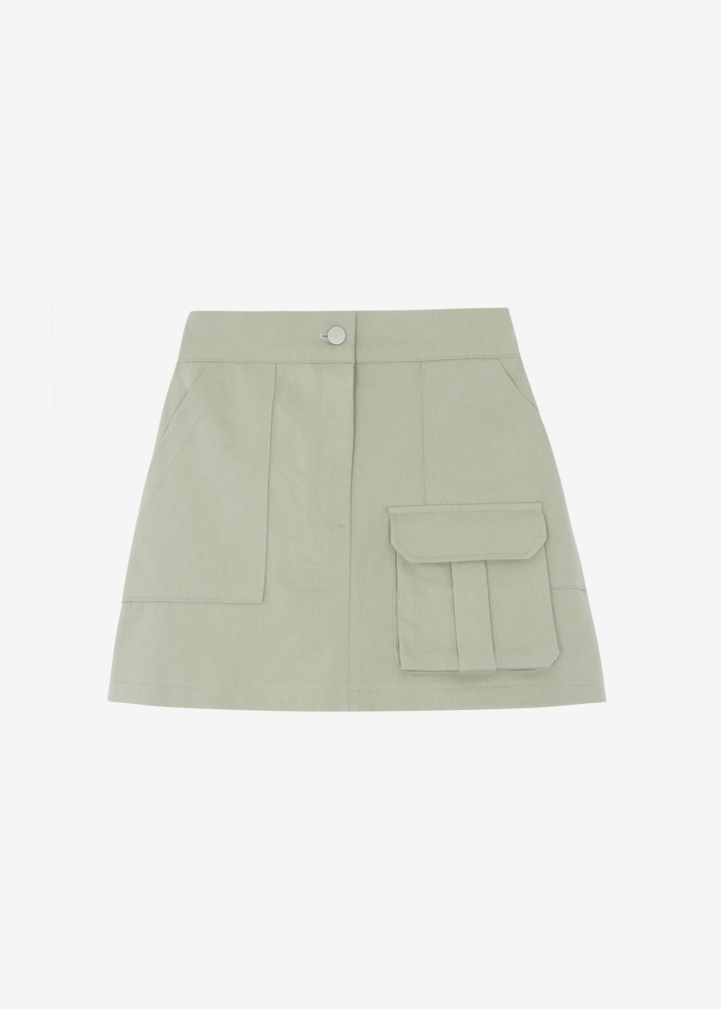 Malia Cargo Mini Skirt - Khaki