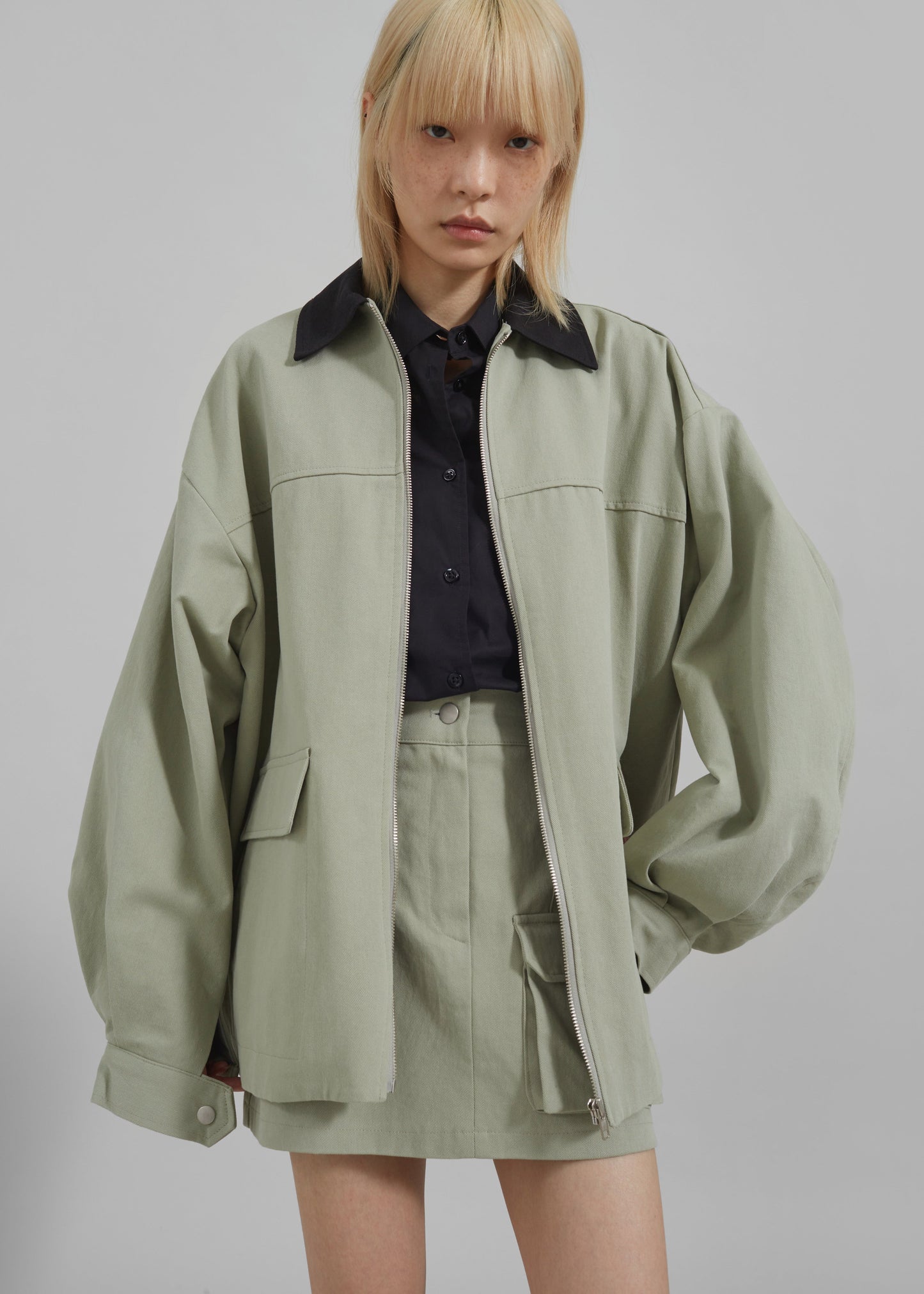 Malia Utility Jacket - Khaki